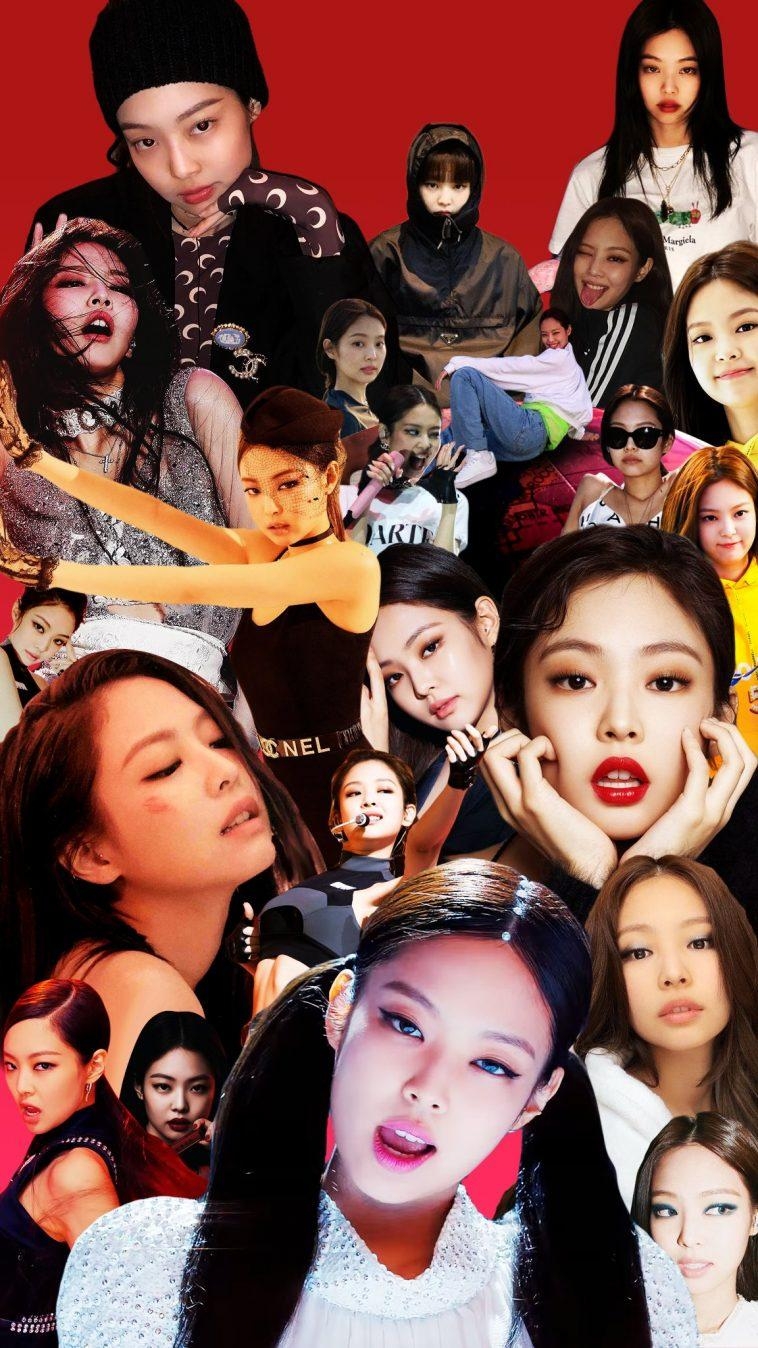 760x1350 Jennie and Lisa phone wallpaper KTL era, Phone