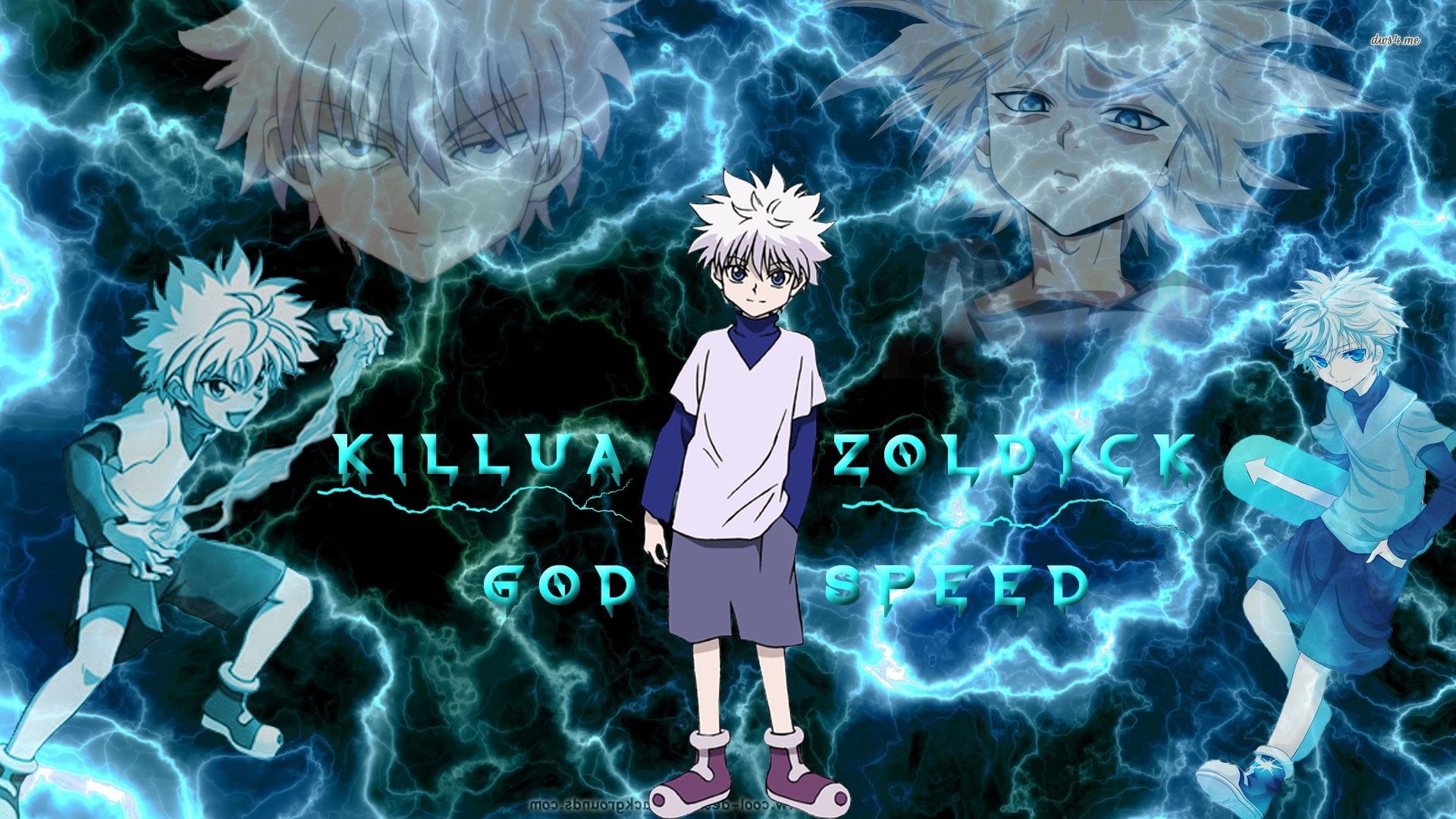 1920x1080 wallpaper: Killua Zoldyck Godspeed Wallpaper, Desktop