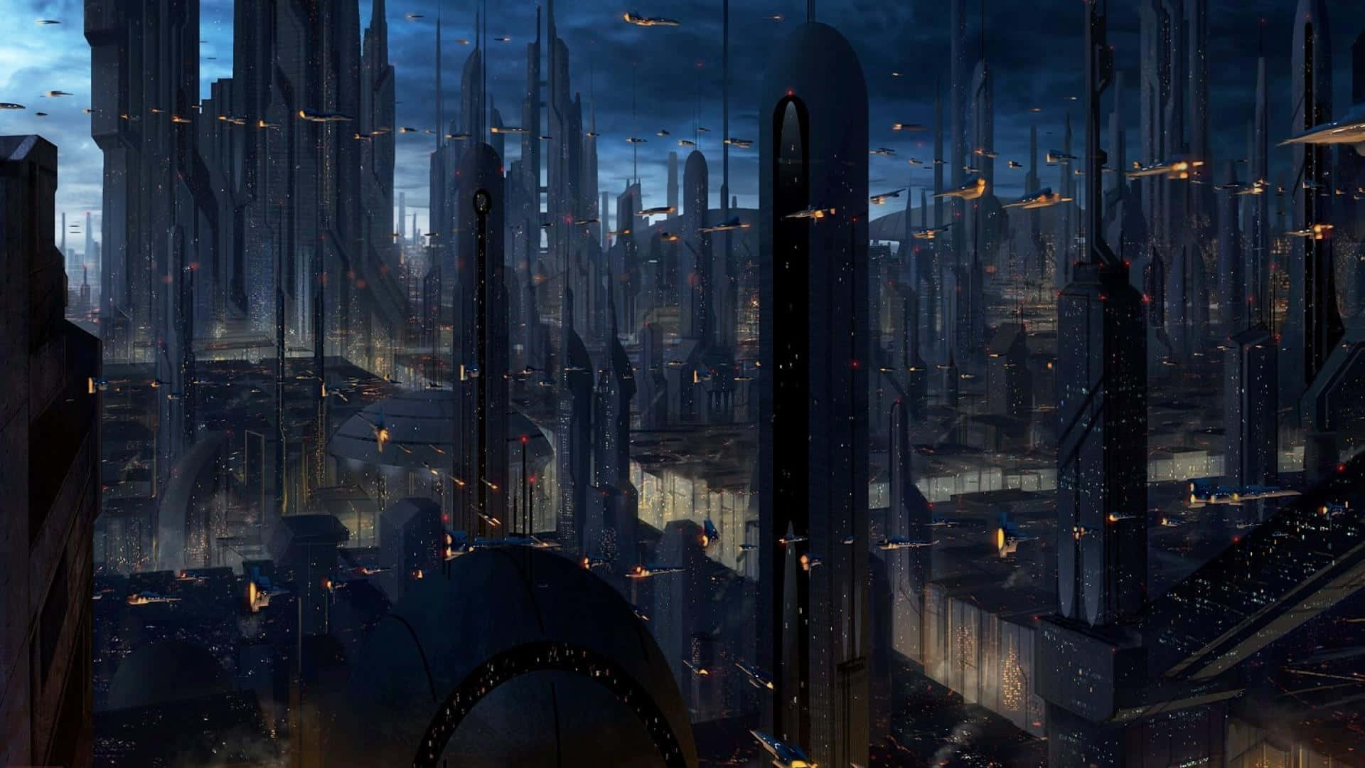 1920x1080 Coruscant Wallpaper, Desktop