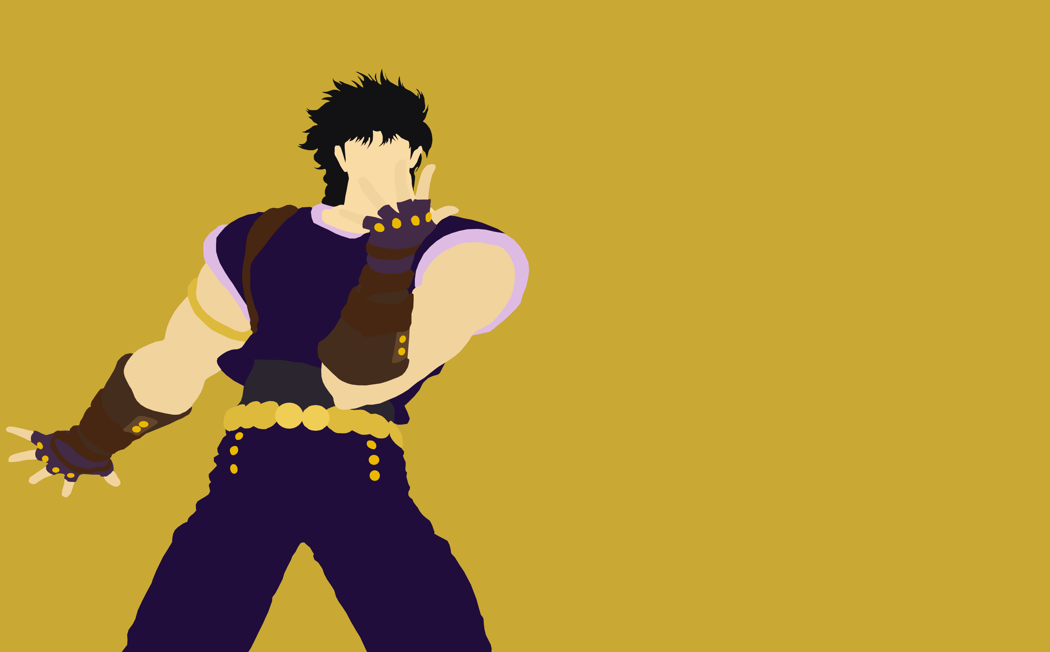 3480x2160 Fanart Minimalist Jonathan Joestar, Desktop