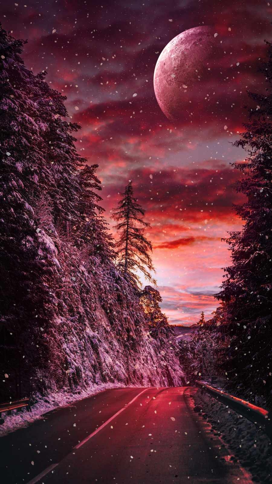 900x1600 Cold Road iPhone Wallpaper, Phone