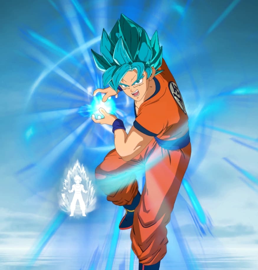 880x920 Son Goku Fortnite wallpaper, Phone