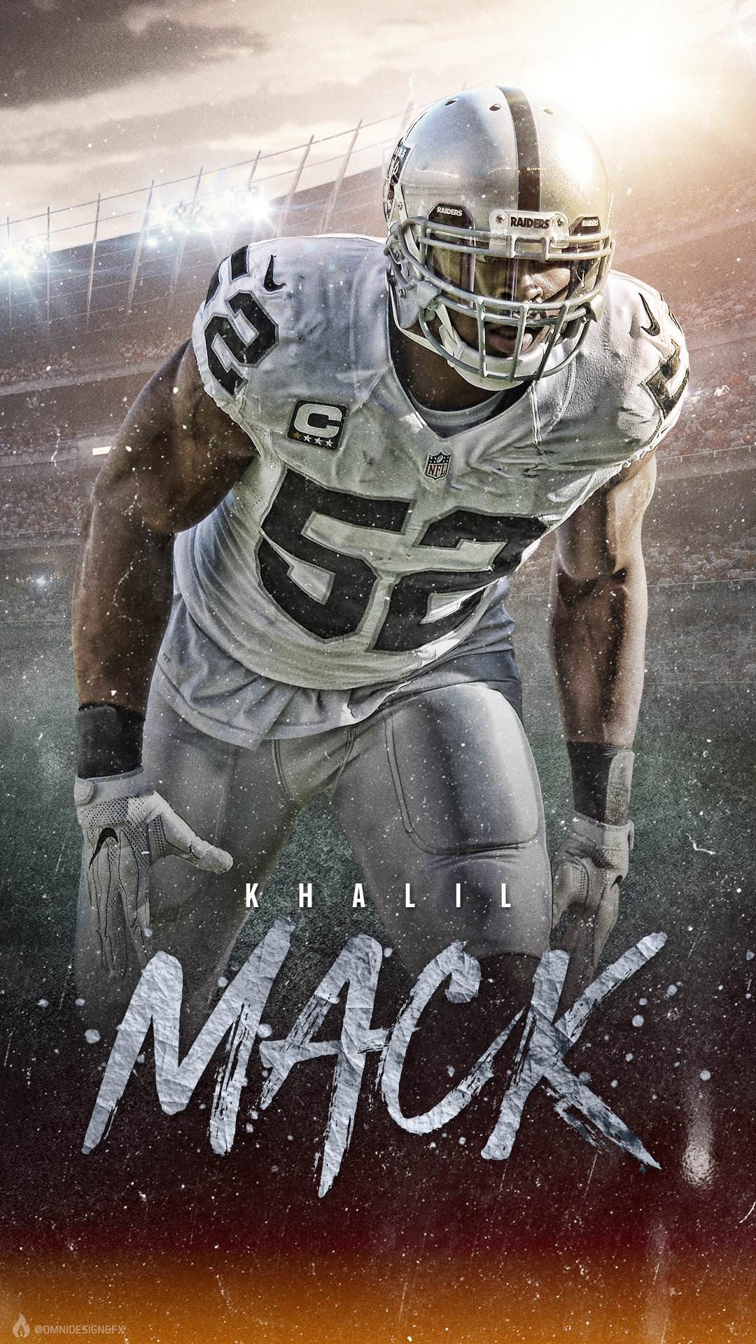 1080x1920 Free Khalil Mack iPhone Wallpaper Topic, Phone