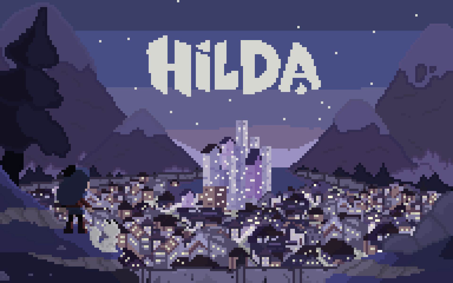 1920x1200 Hilda Background: PixelArt, Desktop