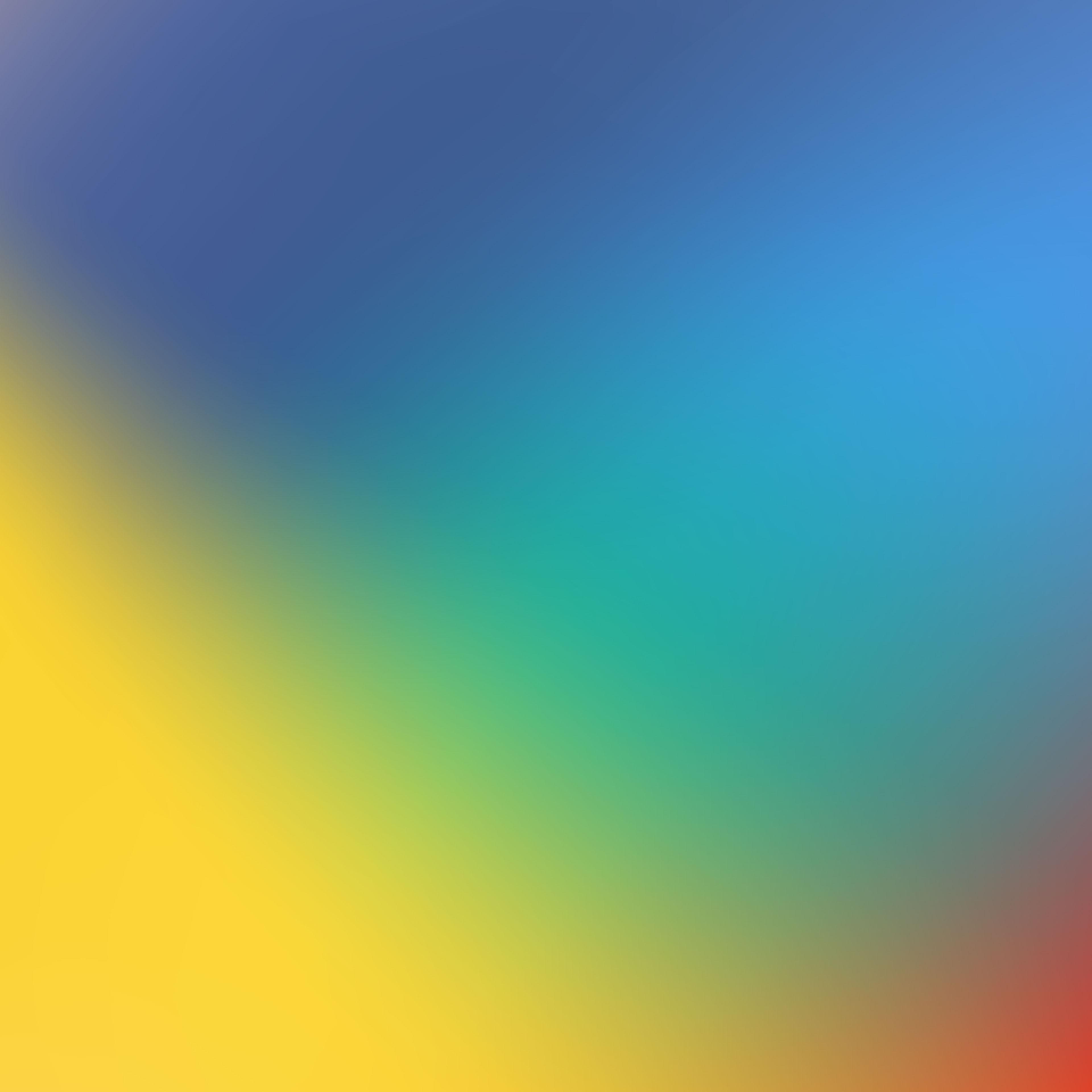 3840x3840 Wallpaper Gradient, Blue, Yellow, HD, 4K, Minimal, Phone