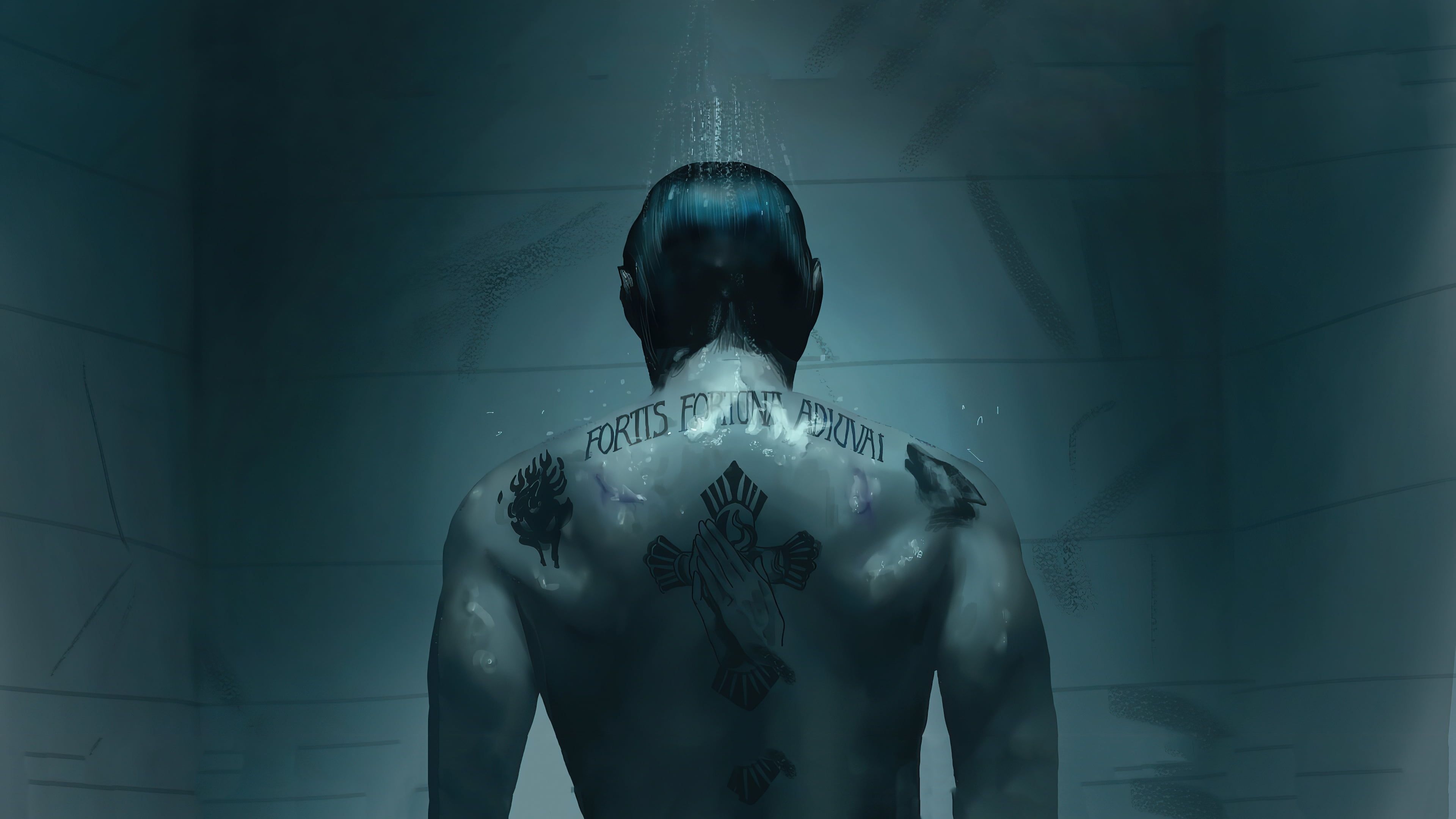 3840x2160 Fortis Fortuna Adiuvat #Boogeyman John Wick Keanu Reeves fan art #tattoo K #wallpaper #hdwallpaper #desktop. John wick tattoo, Keanu reeves, John wick, Desktop