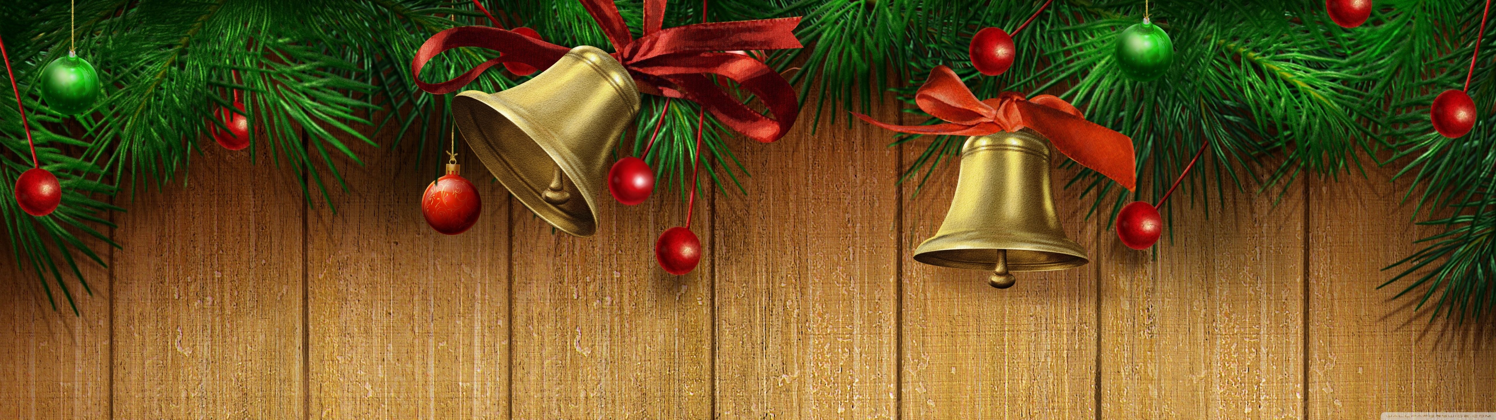 5120x1440 Christmas Wallpaper For Dual Monitor Gift Background HD Wallpaper, Dual Screen