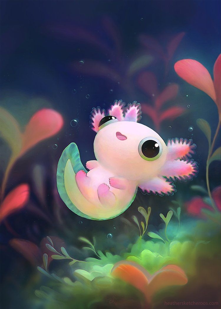 750x1050 Axolotl Wallpaper Free Axolotl Background, Phone