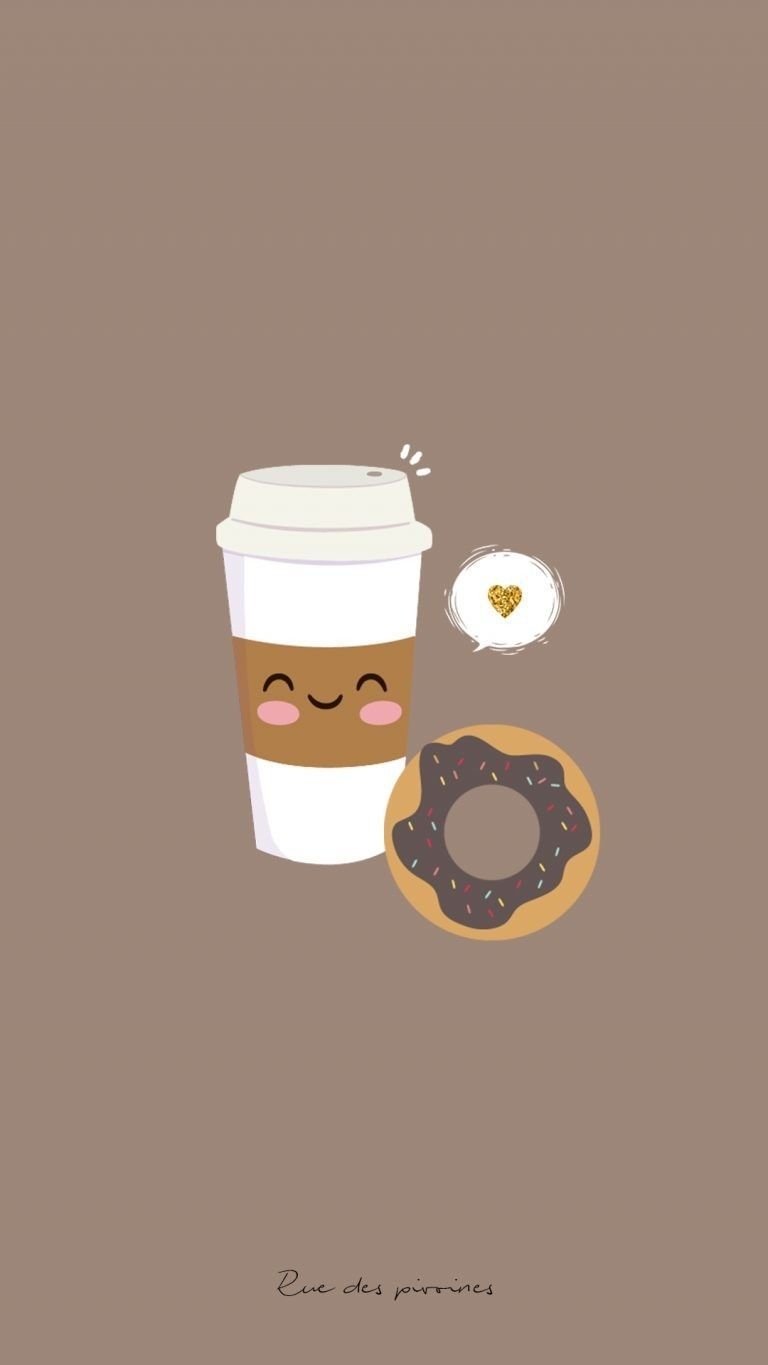 770x1370 Coffee Cute Girly iPhone Wallpaper Free Coffee Cute Girly iPhone Background, Phone