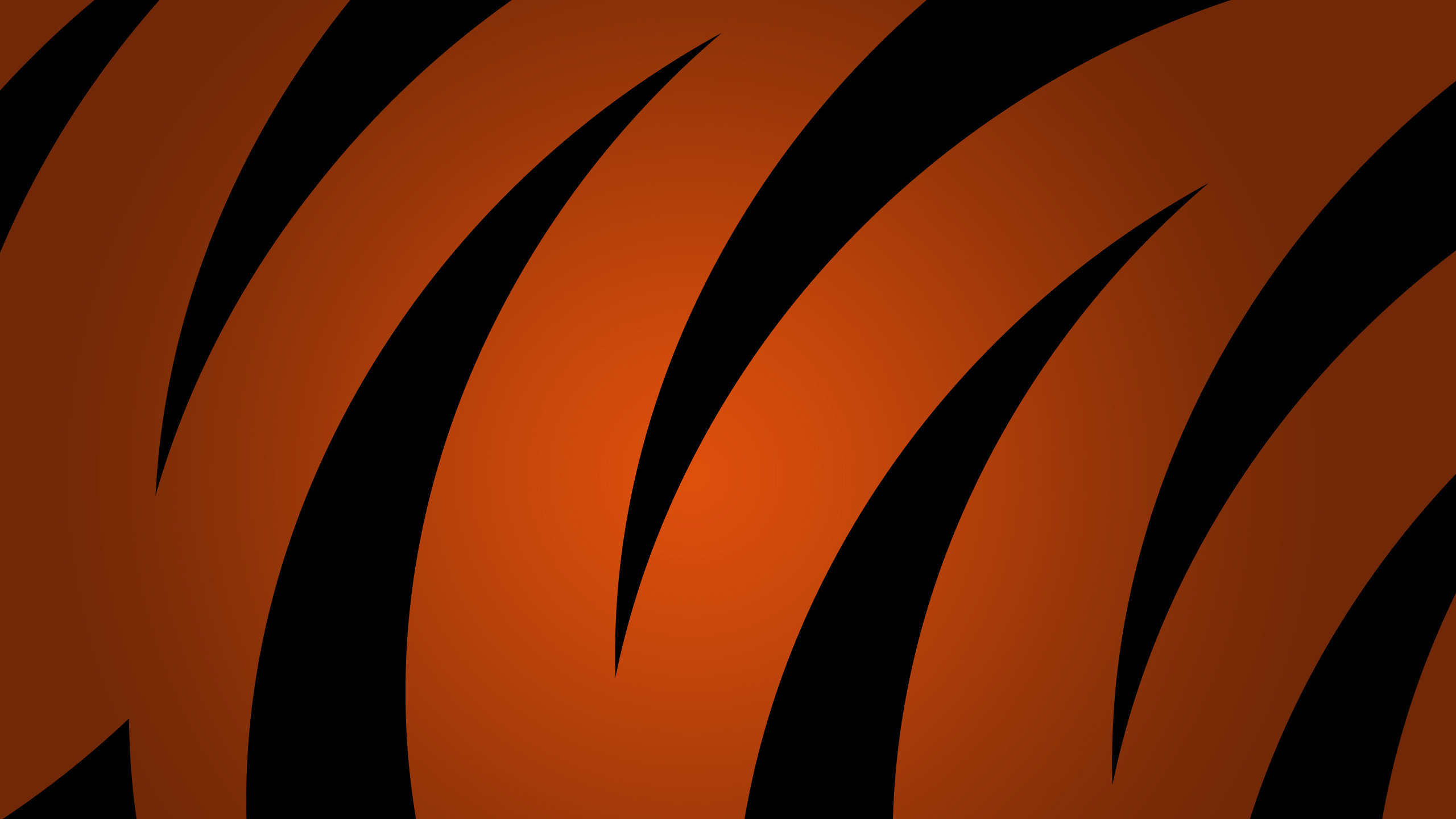 2560x1440 S Cincinnati Bengals Wallpaper Tiger Stripe Background, Desktop