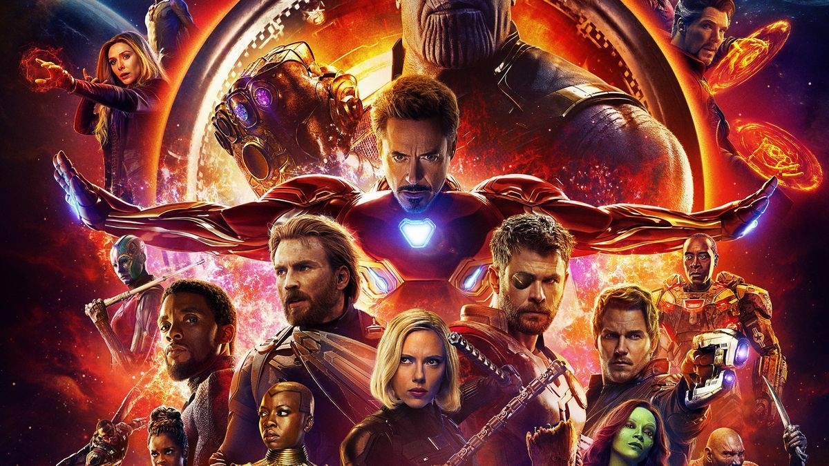 1200x680 Movie Avengers Infinity War Team With Ememy Thanos Vs Superheros, Desktop