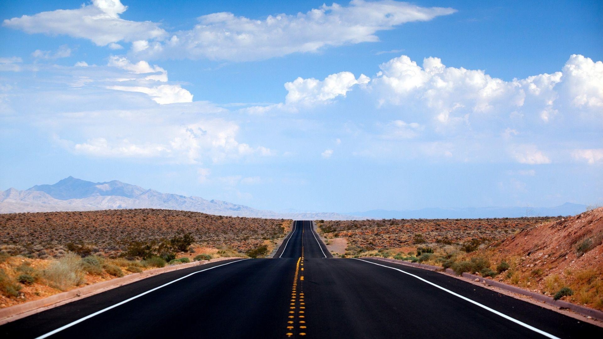 1920x1080 Desert road nevada Wallpaper, Desktop