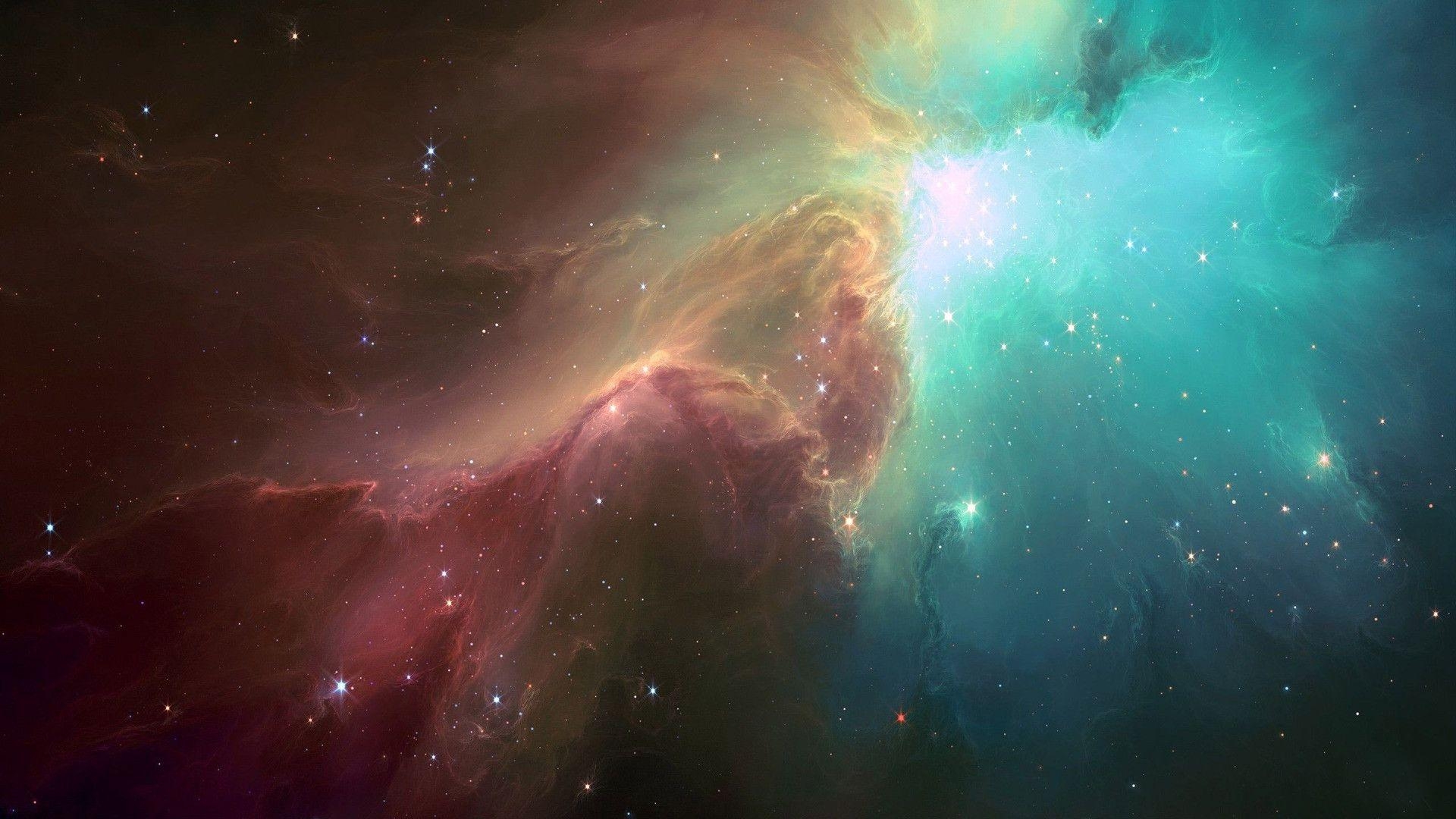 1920x1080 Multicolored nebula wallpaper Wide HD Wallpaper, Desktop