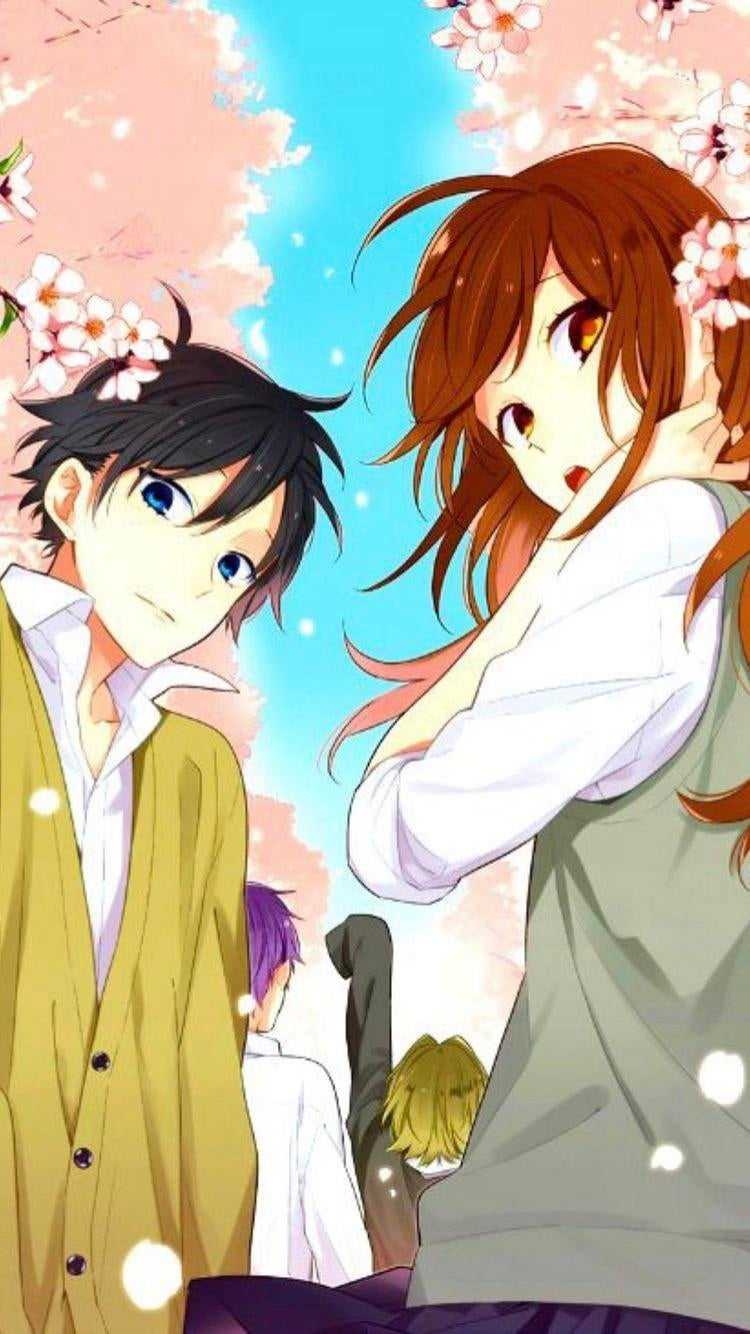 750x1340 Horimiya Lockscreen Free HD Wallpaper, Phone