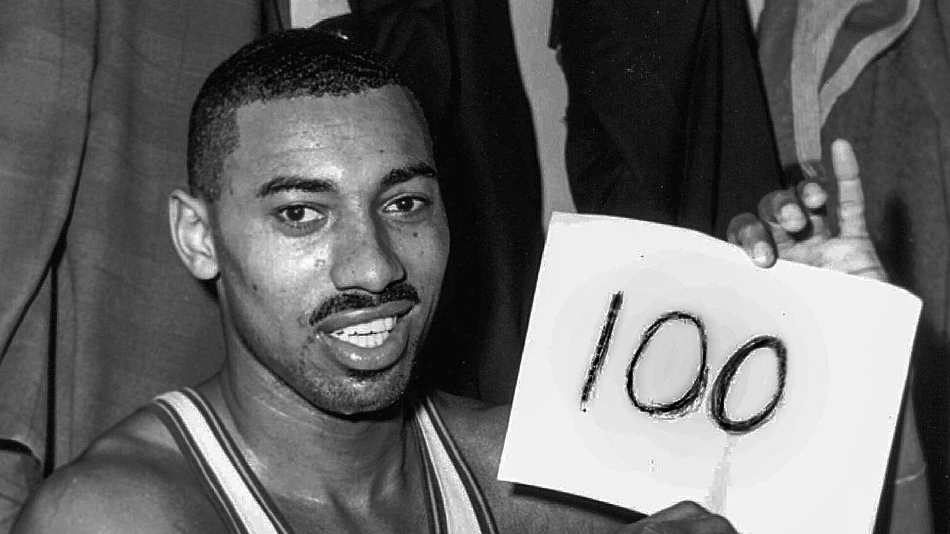 1920x1080 Wilt Chamberlain in photo: Classic image of 'The Big Dipper, Desktop