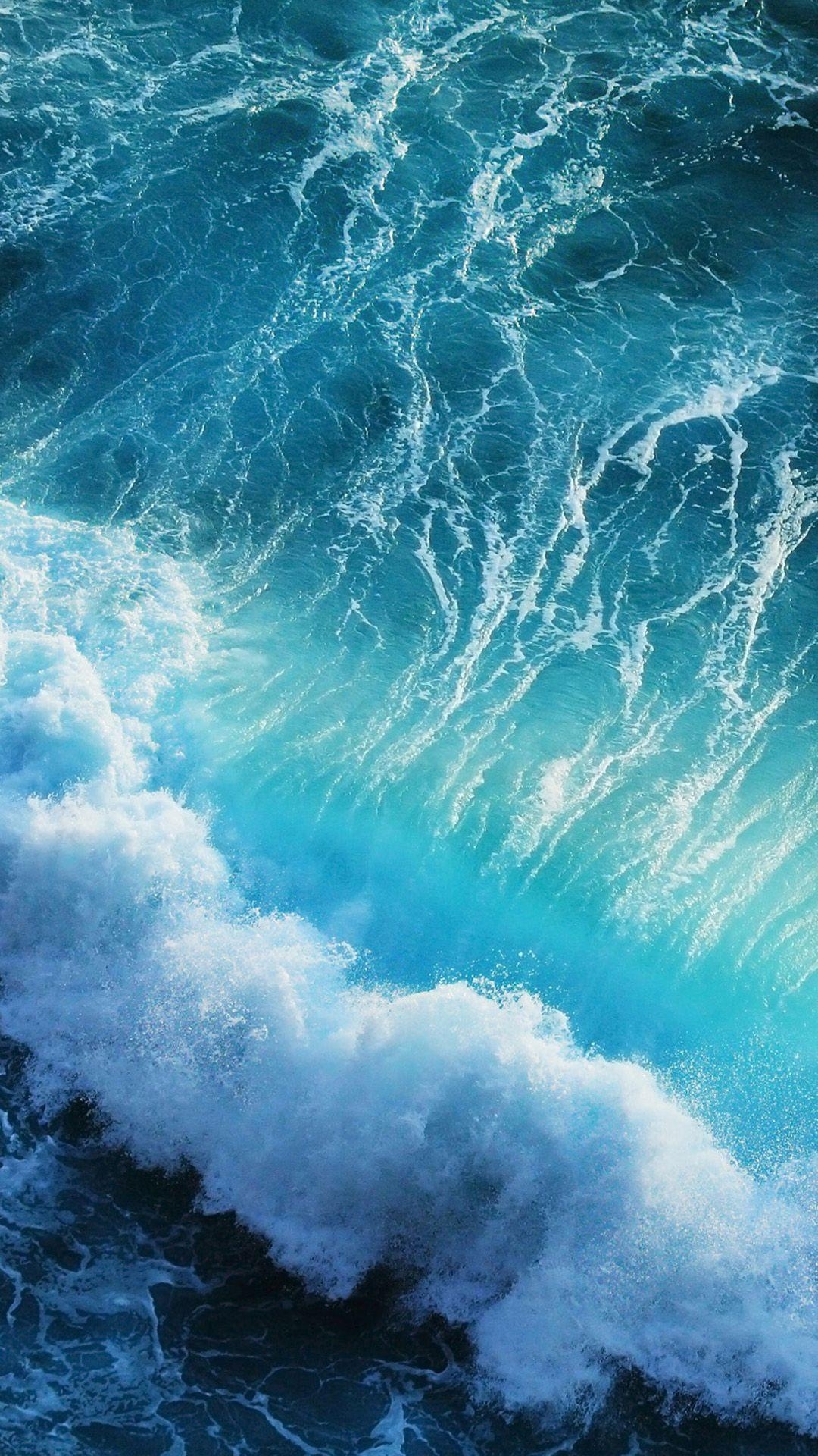 1080x1920 Blue sea water wallpaper for iphone 6 plus. iPhone 6 wallpaper, Phone