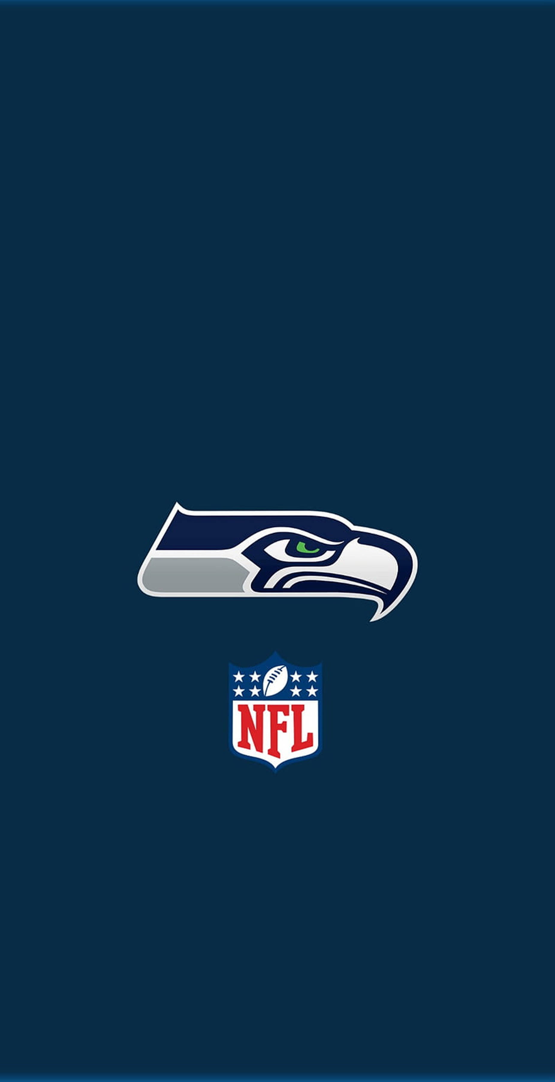 1860x3610 Download Minimalist Seahawks Logo iPhone Wallpaper, Phone