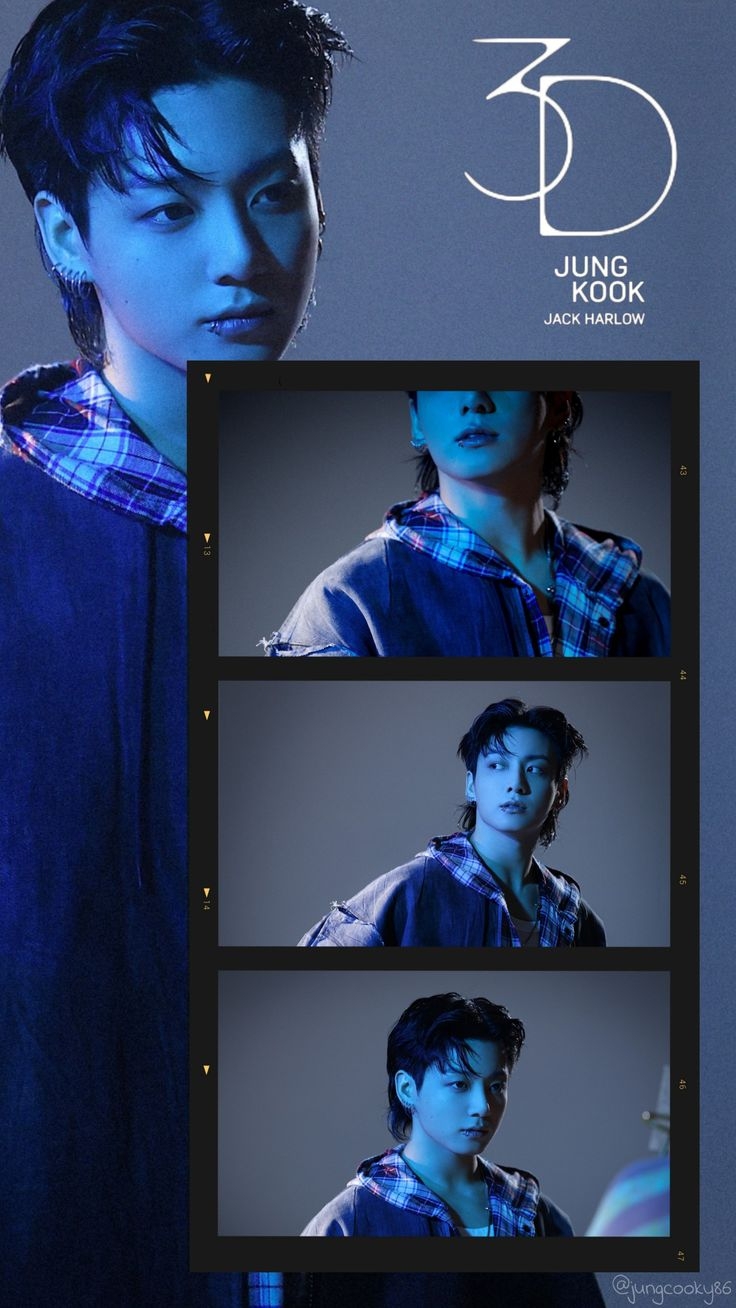 740x1310 BTS Jeon Jungkook JK 3D photo sketch, Phone