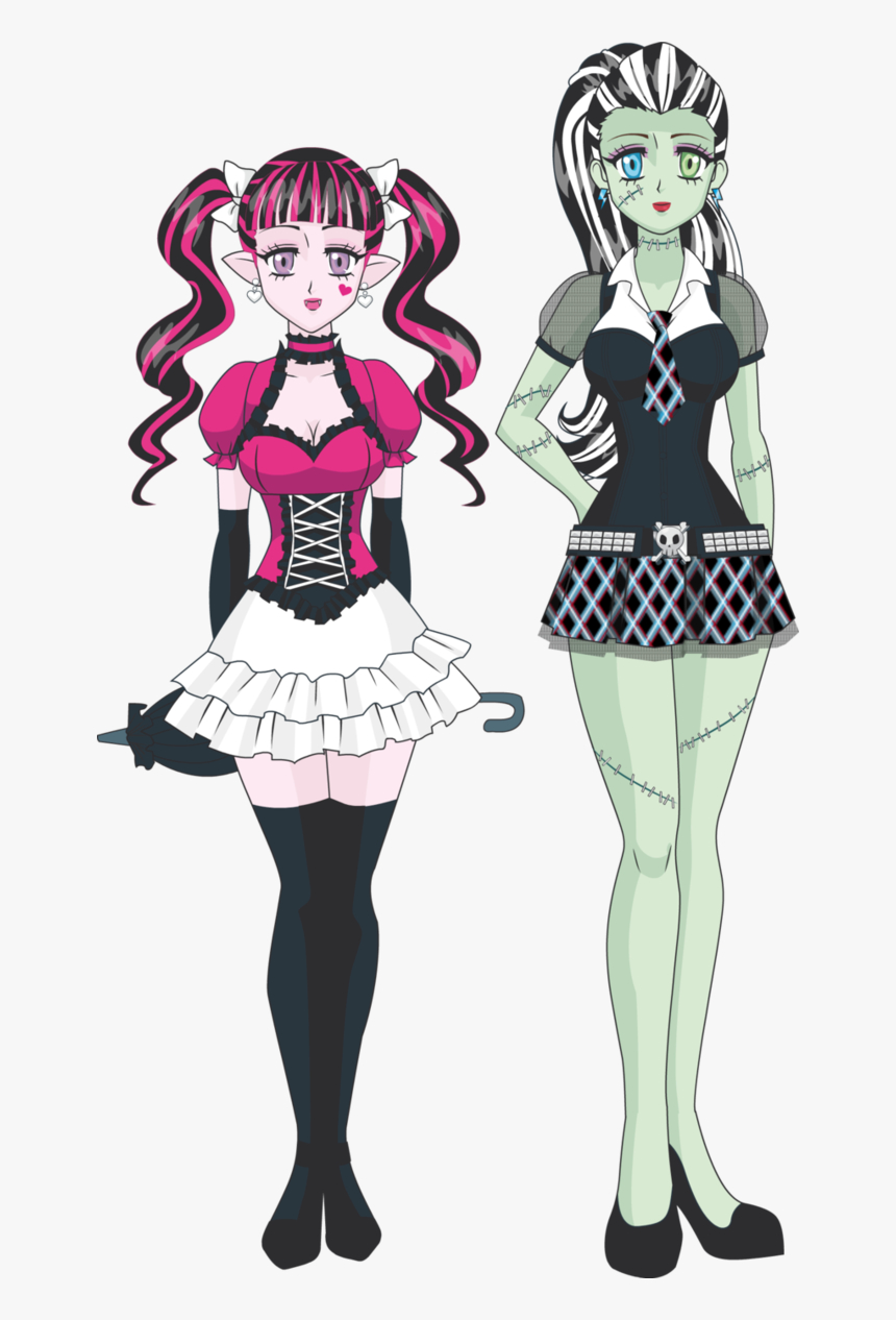 860x1270 Monster High Image Draculaura & Frankie Stein HD Wallpaper Draculaura Monster High, HD Png Download, Phone