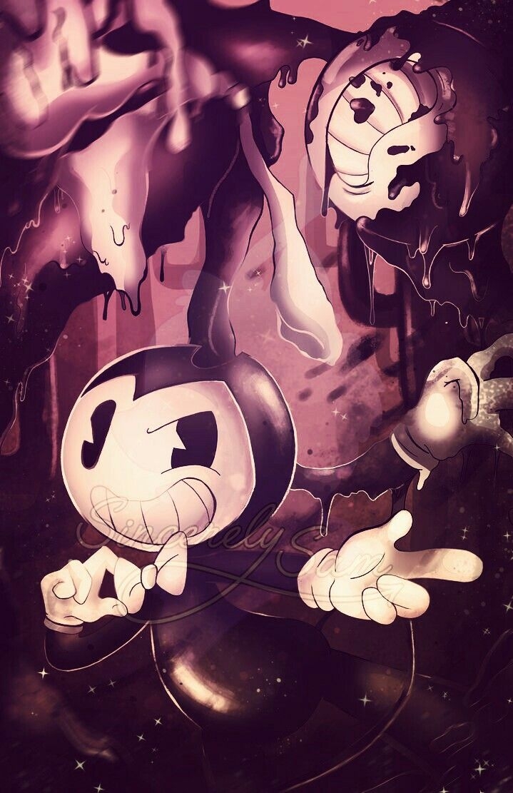 720x1120 I'M So In LoVe with This Fan Art / Art. Bendy and the ink machine, Cartoon, Anime, Phone