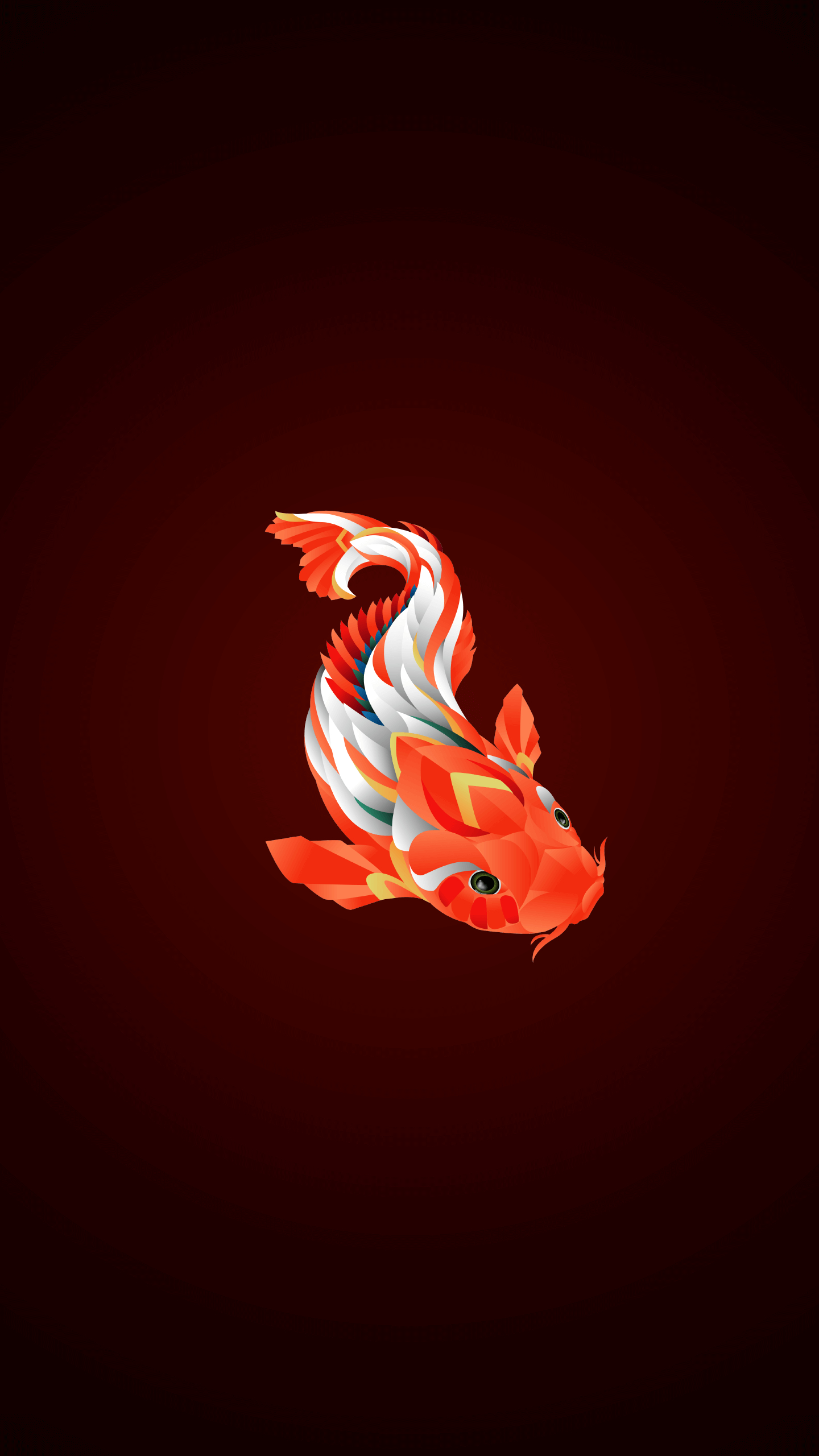 1440x2560 Koi Fish iPhone Wallpaper, Phone