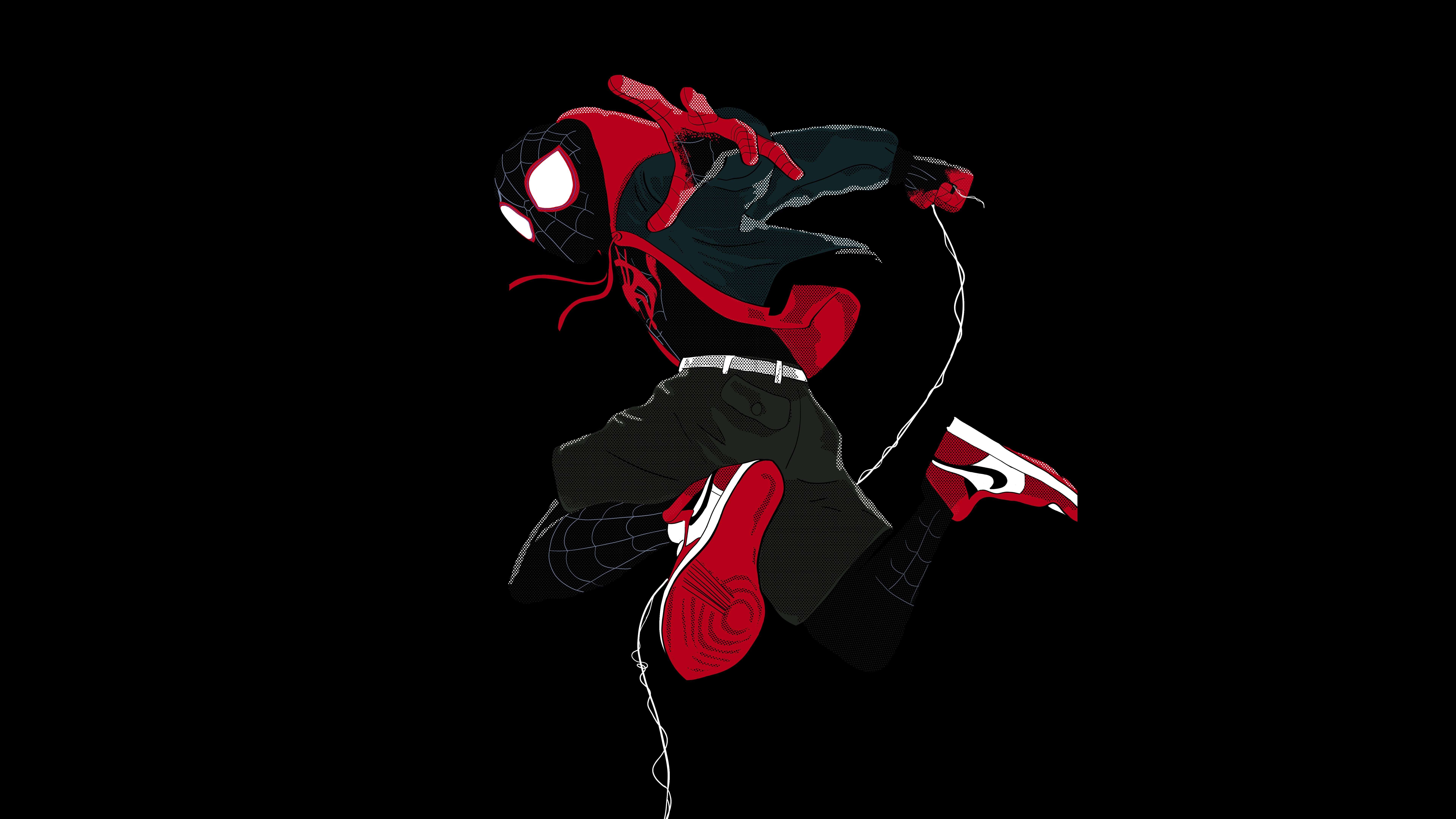 7680x4320 Spider Man Into The Spider Verse Wallpaper 4k iPhone, Desktop