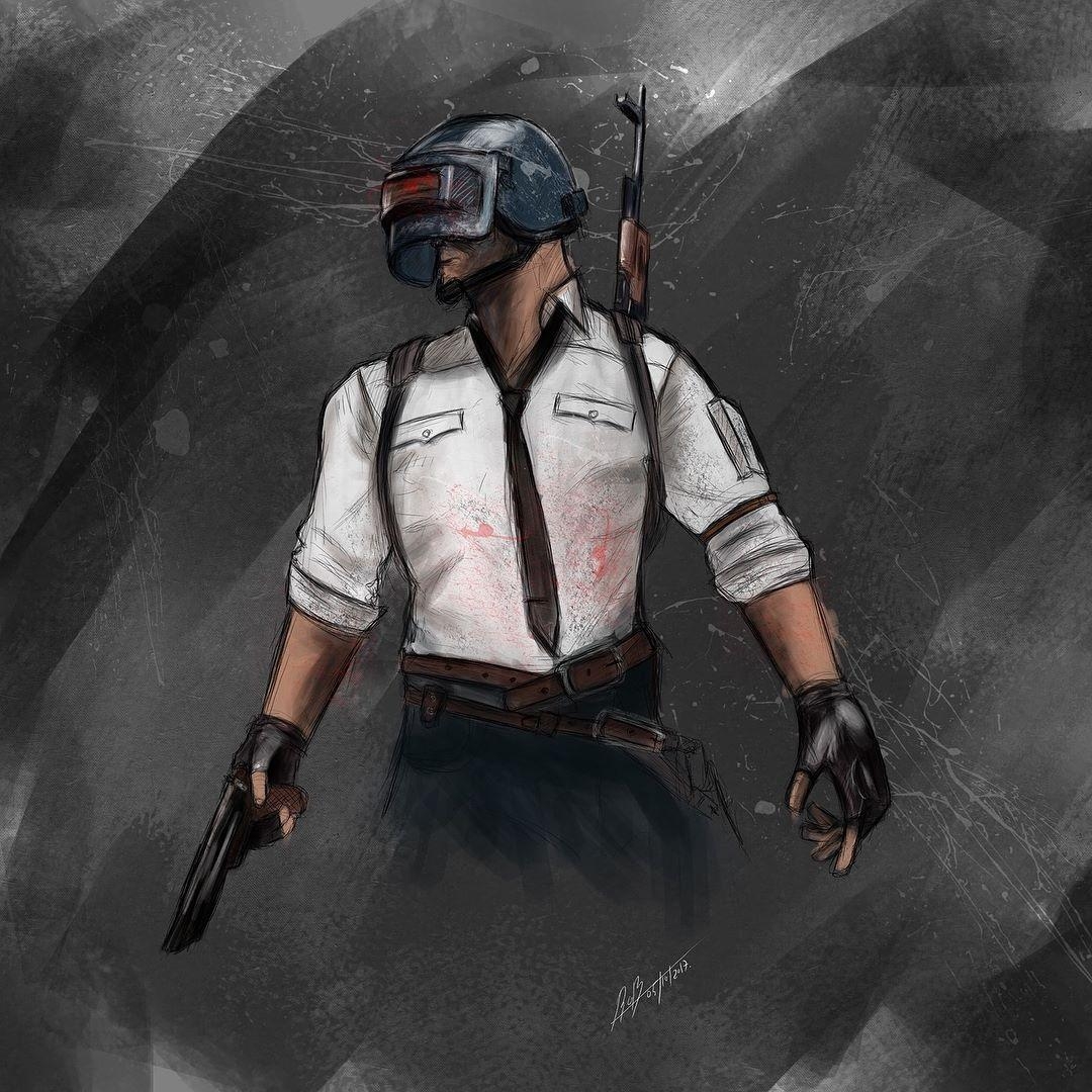 1080x1080 regram PUBG Recap #art #artwork #draw #drawings, Phone