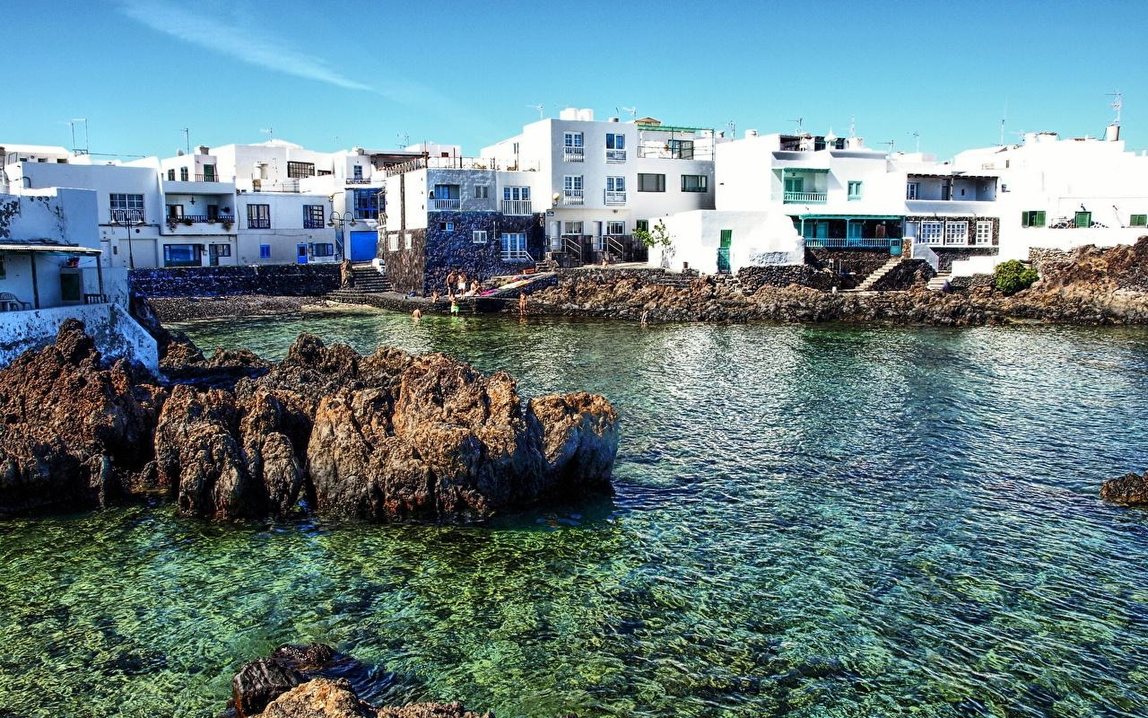 1280x800 Picture Canary Islands Spain Cities, Desktop