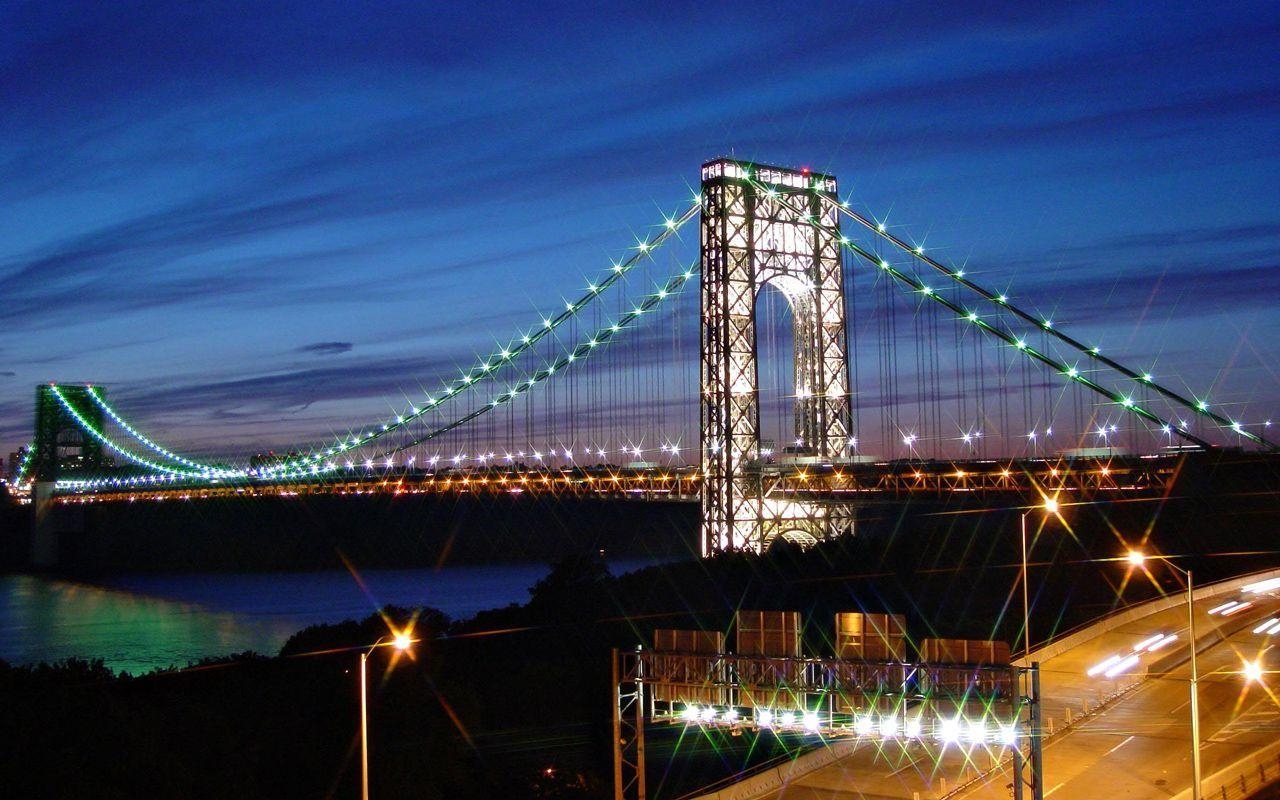 1280x800 George Washington Bridge Wallpaper 6 X 800, Desktop