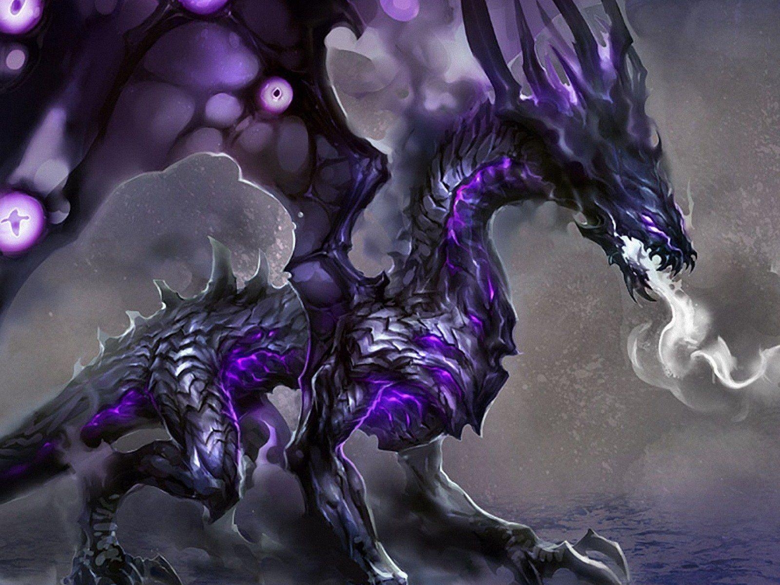 1600x1200 Purple Dragon Wallpaper Picture to, Desktop