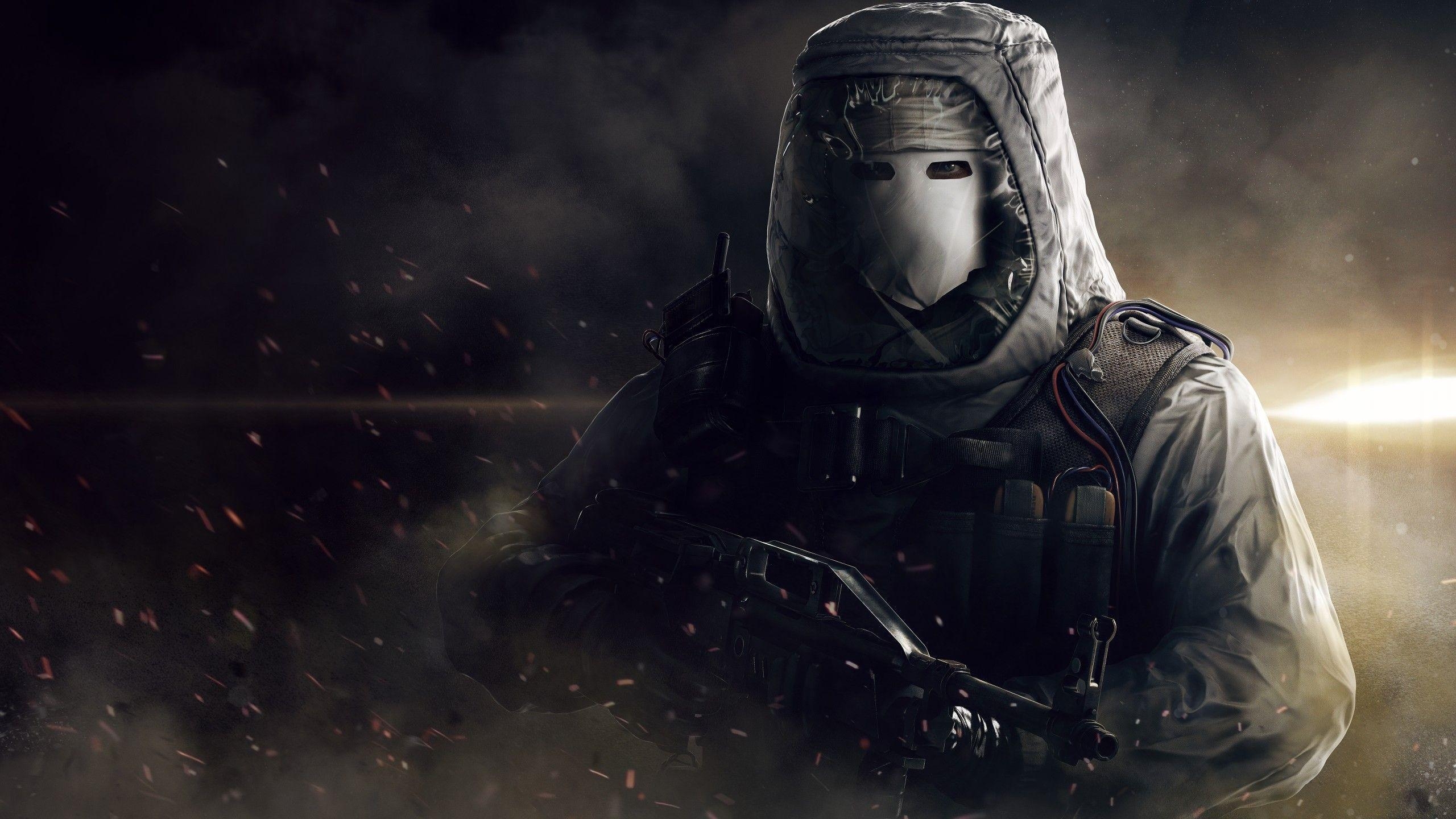 2560x1440 Wallpaper Bomber, White masks, Tom Clancy's, Rainbow Six Siege, Desktop