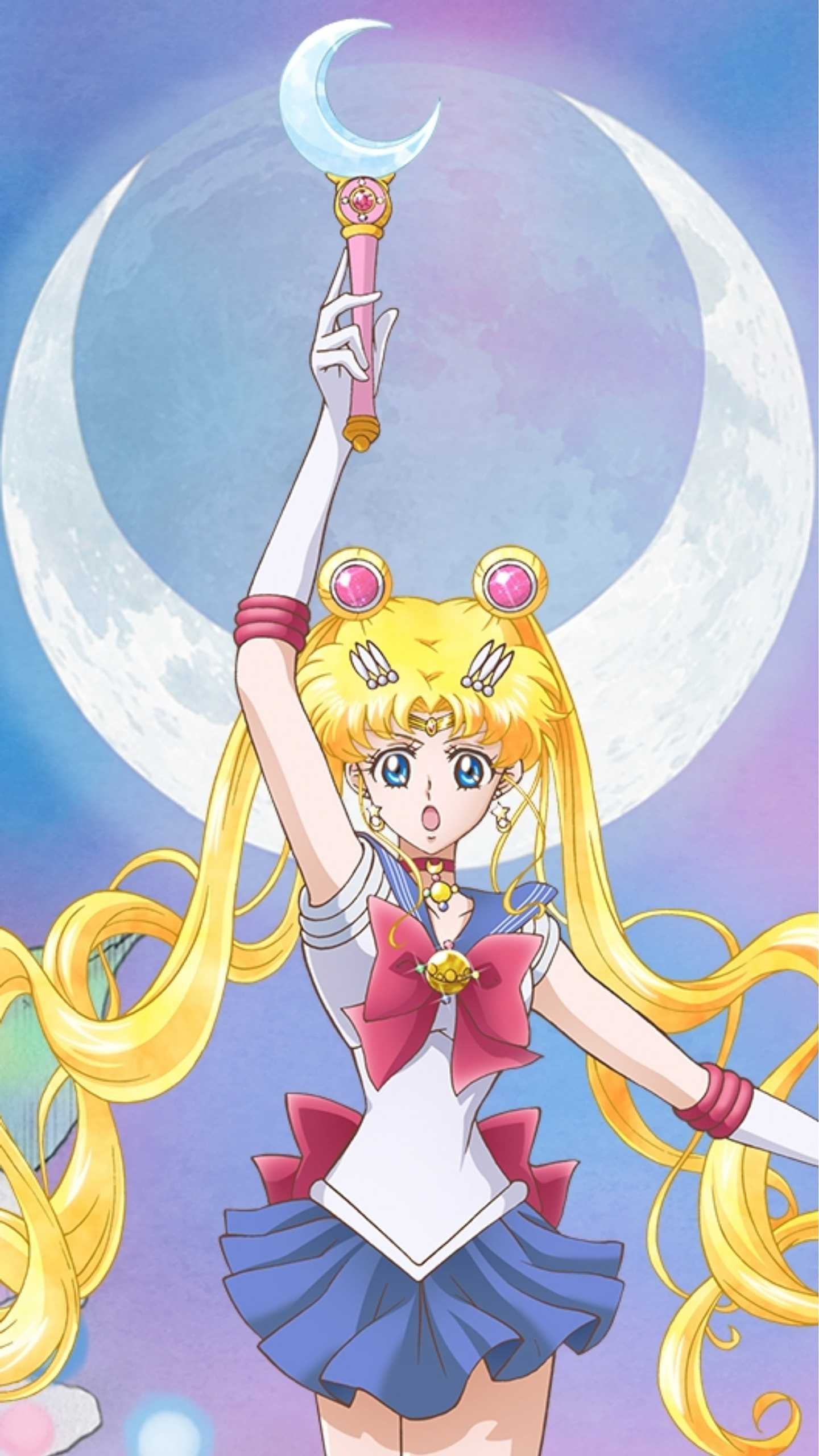 1440x2560 Wallpaper Sailor Moon, Phone