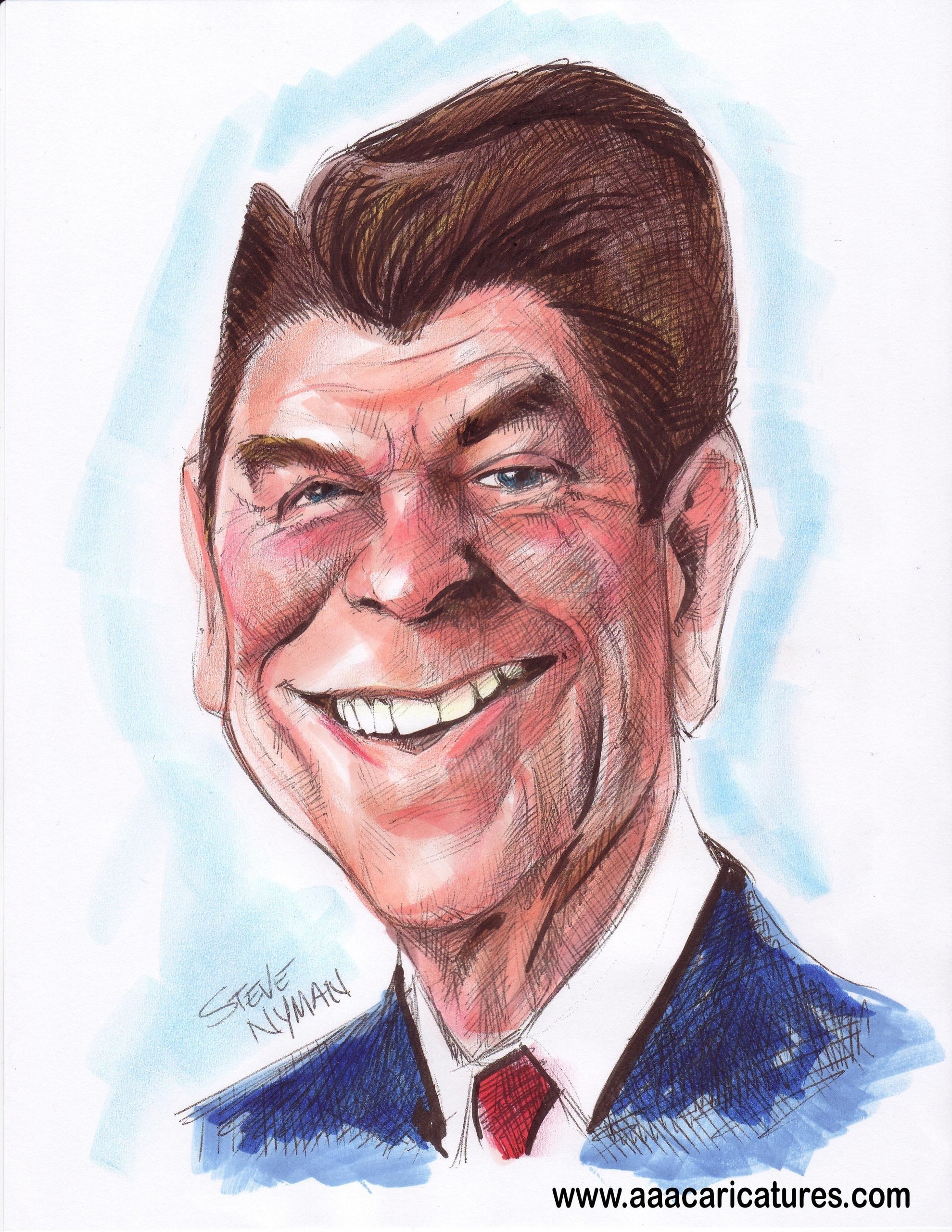 1980x2560 Ronald Reagan image Ronald Reagan Caricature Art HD wallpaper, Phone