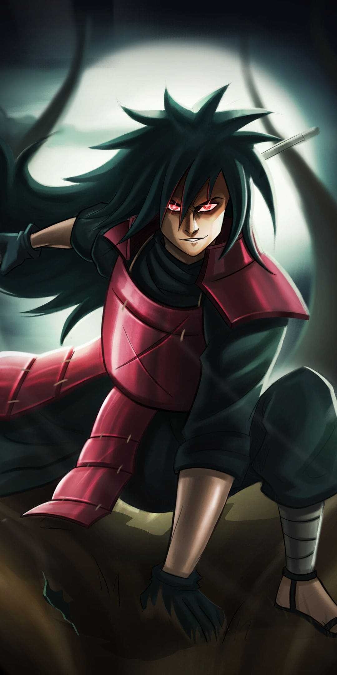 1080x2160 Madara Uchiha Wallpaper, Phone