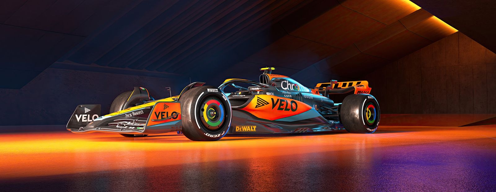 1600x620 McLaren Racing, Dual Screen