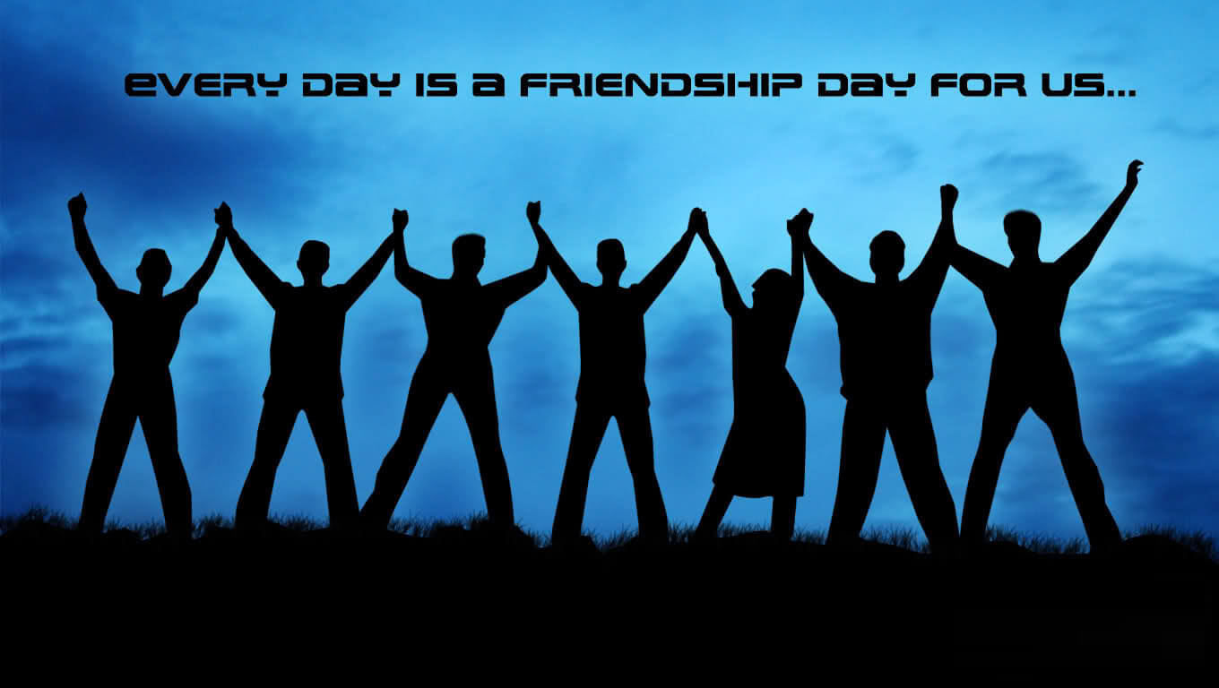 1360x770 Full HD 1080P Friendship Day, Desktop