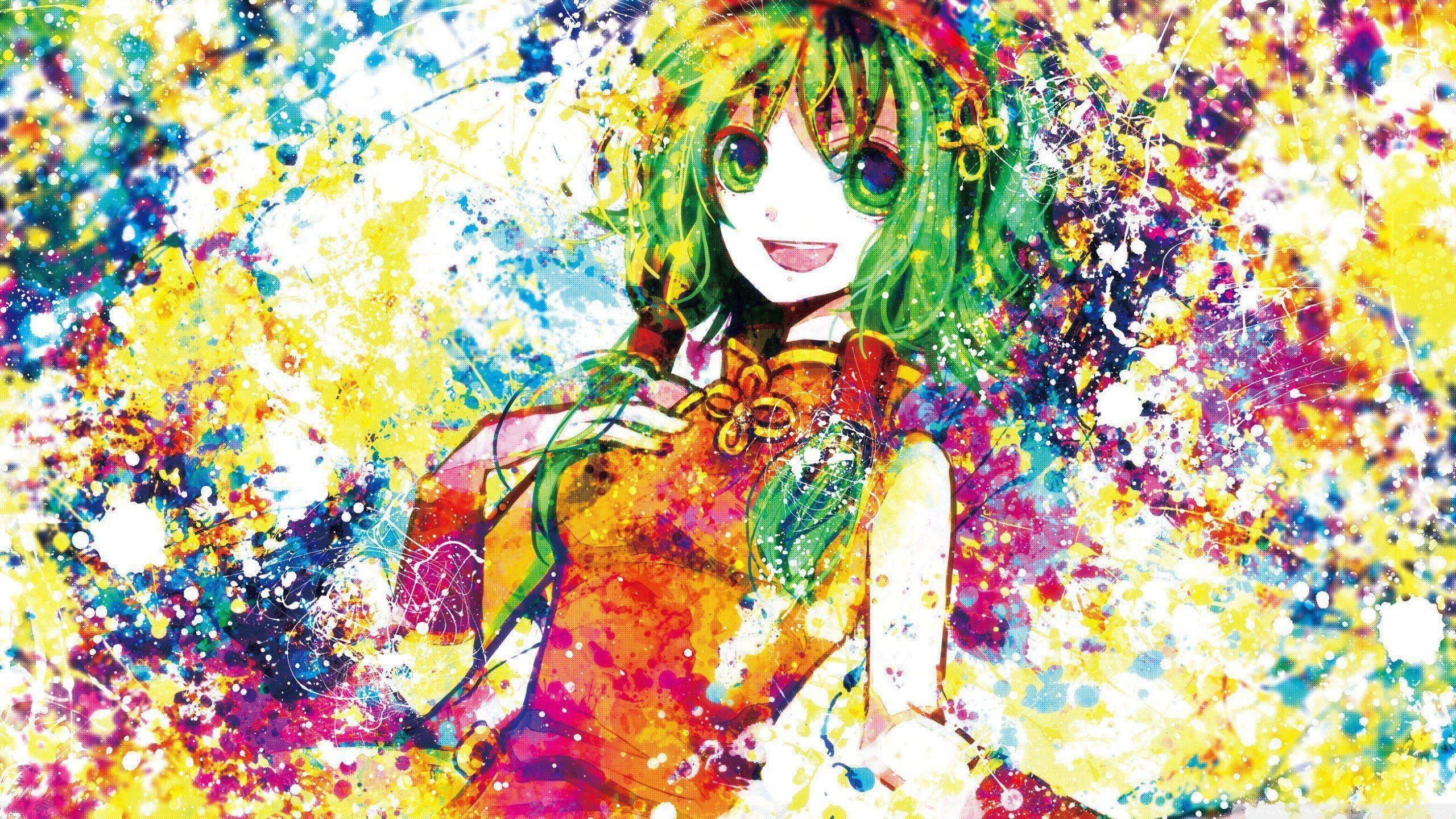 2560x1440 Vocaloid Gumi wallpaperx1440, Desktop