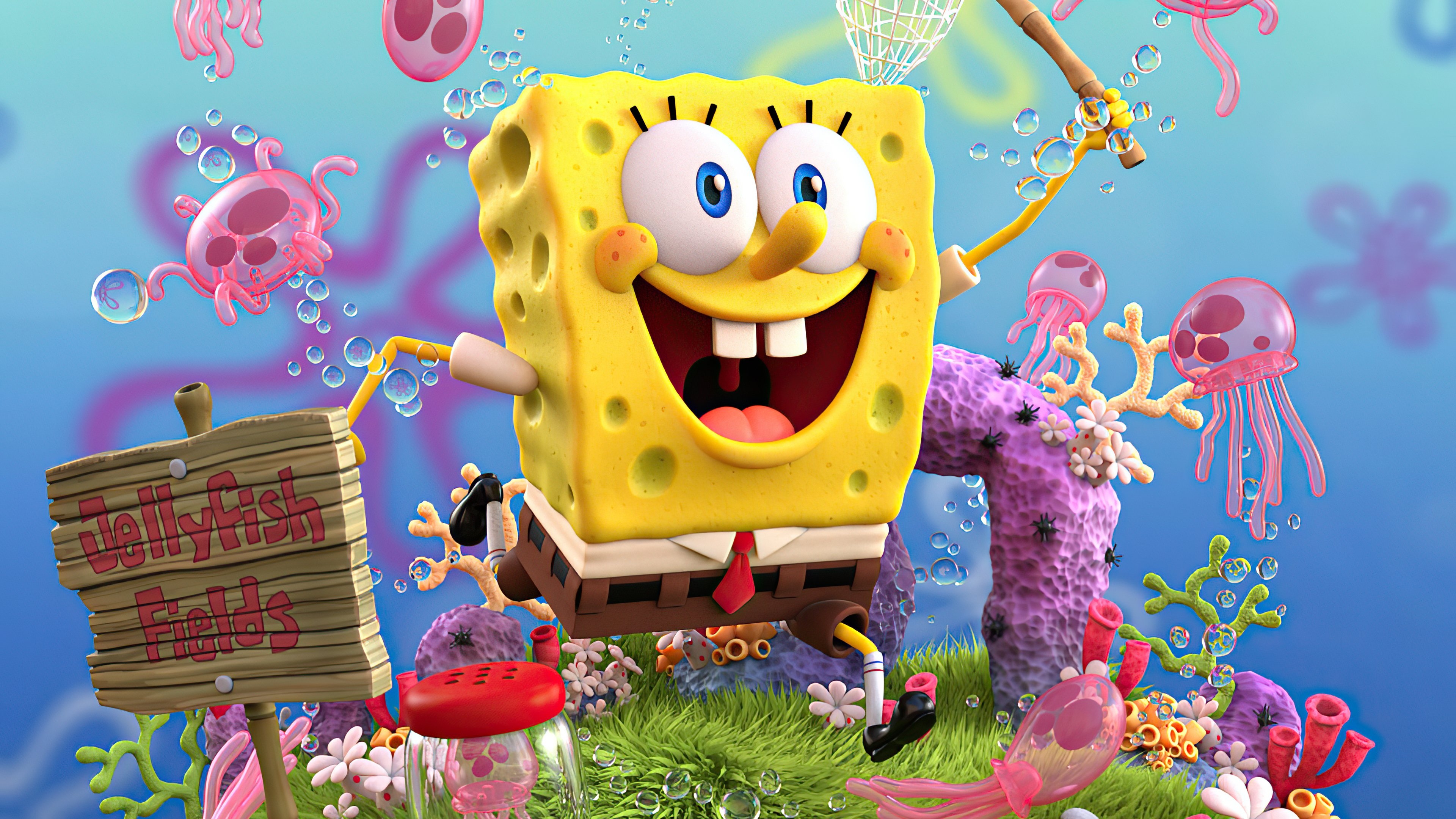 3840x2160 SpongeBob SquarePants 4k HD Cartoons, 4k Wallpaper, Image, Background, Photo and Picture, Desktop