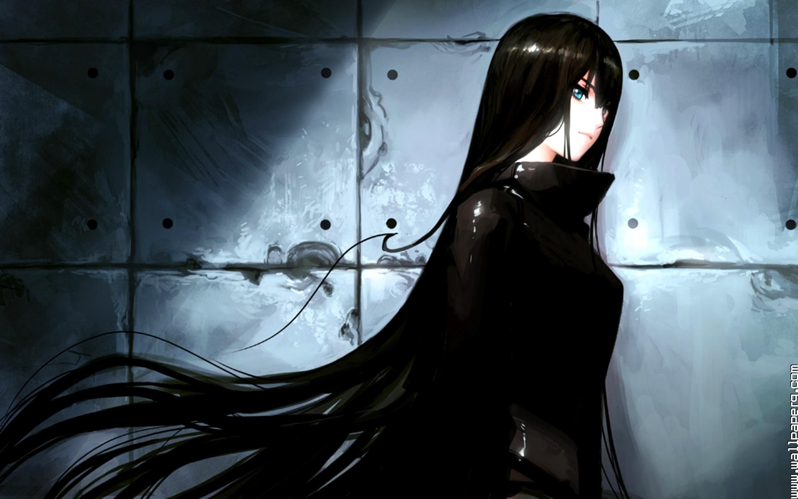 2560x1600 Download Gothic anime girl girl profile pic, Desktop