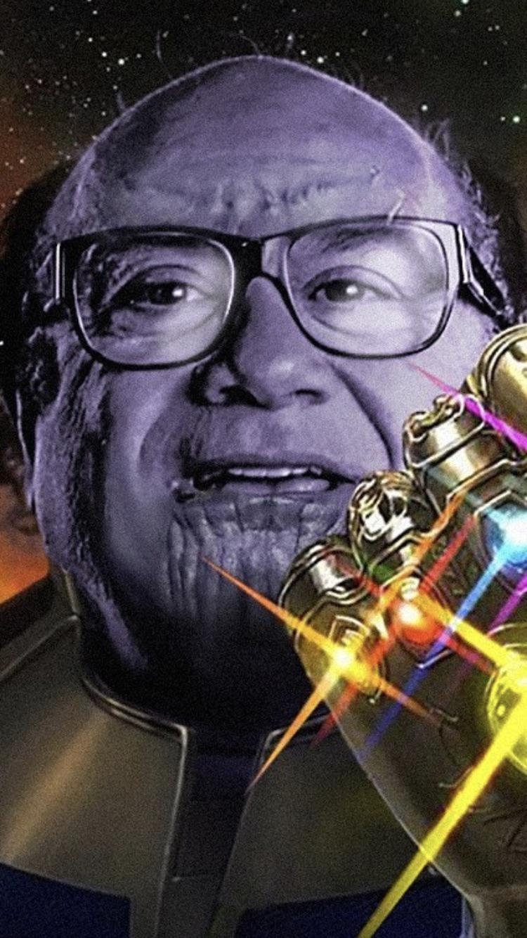 750x1340 danny devito x thanos wallpaper, much good quality, is name, Phone