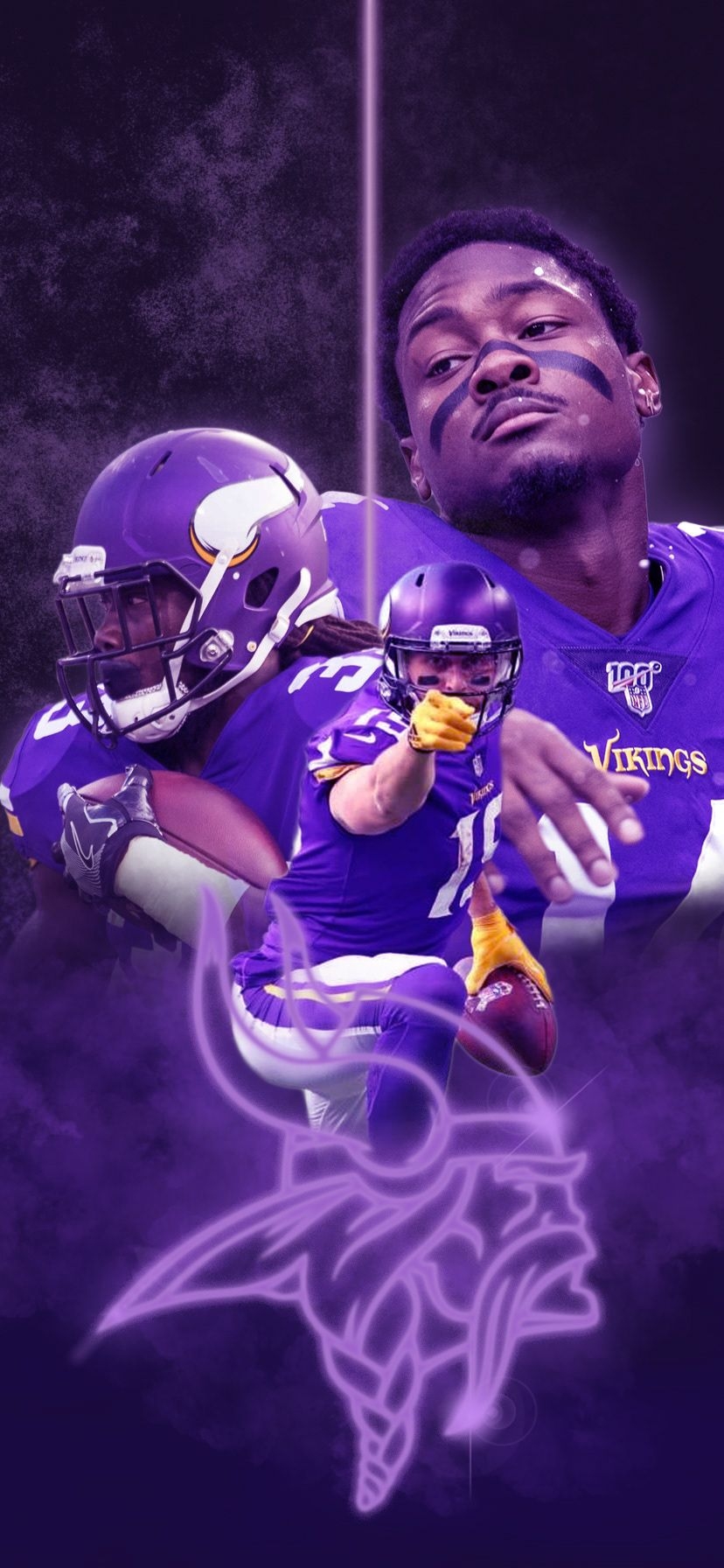 830x1800 Minnesota Vikings Wallpaper, Phone