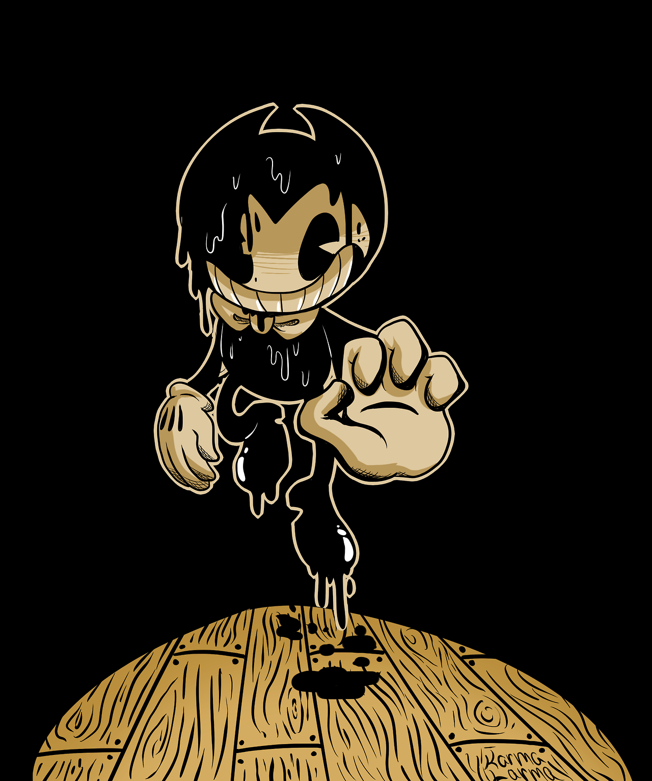 1280x1540 bendy and the ink machine. JMA. Bendy, the Ink Machine, Phone