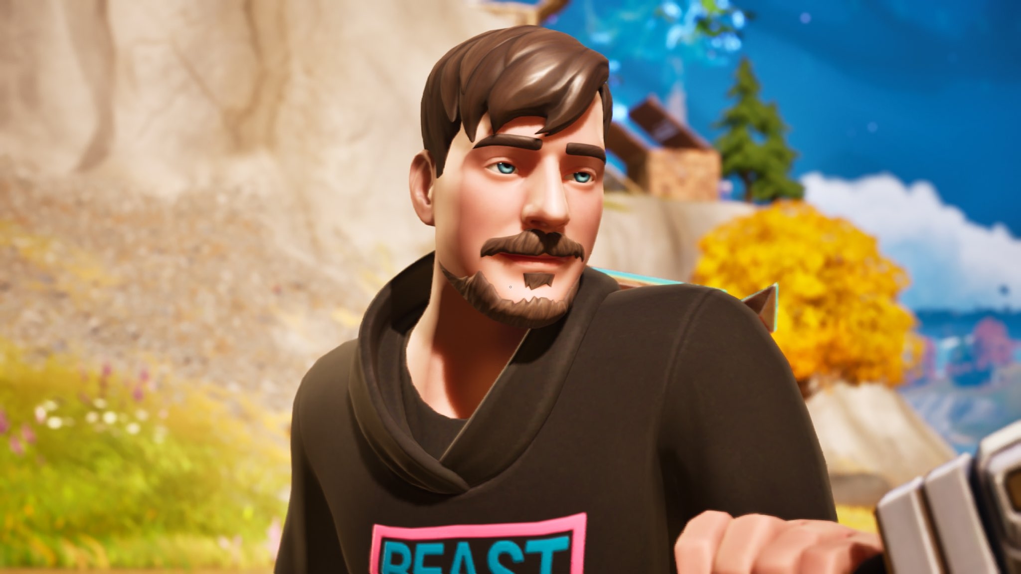 2050x1160 MrBeast Fortnite wallpaper, Desktop