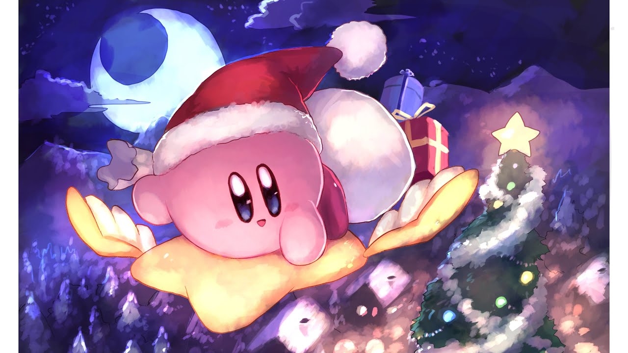 1280x720 Kirby Winter Music Mix 2, Desktop