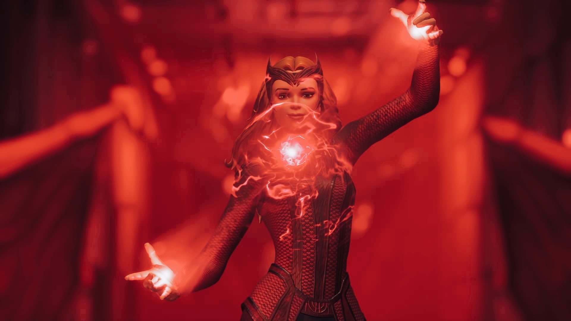 1920x1080 Scarlet Witch Fortnite wallpaper, Desktop