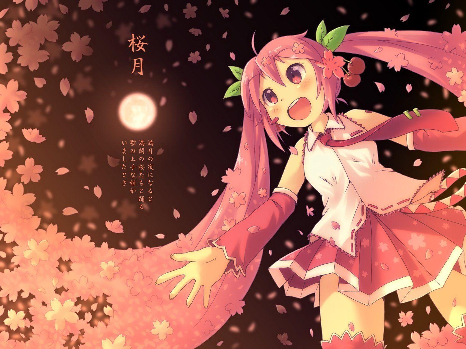 1500x1130 Akisorapx hatsune miku sakura miku translation request vocaloid, Desktop