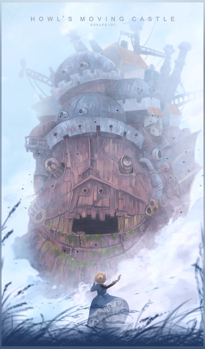 710x1200 Gokupo 101's Moving Castle, Phone