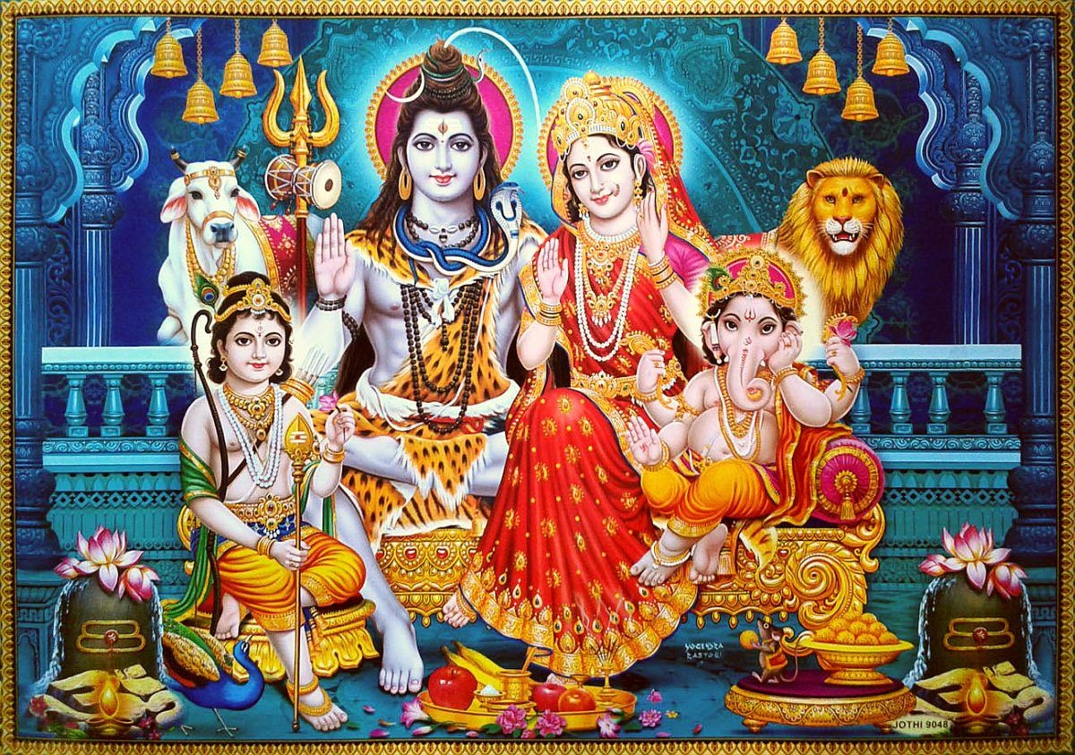 1200x850 Shiva Family Image Collection 1, Desktop