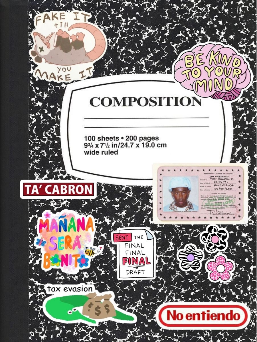 910x1200 composition notebook cover. Composition notebook covers, Hello kitty iphone wallpaper, Cartoon wallpaper iphone, Phone