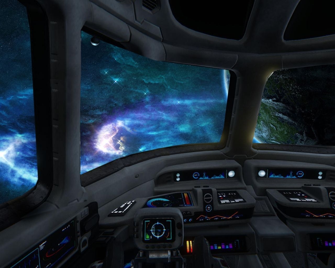 1280x1030 Spaceship Interior Wallpaper Free Spaceship Interior Background, Desktop